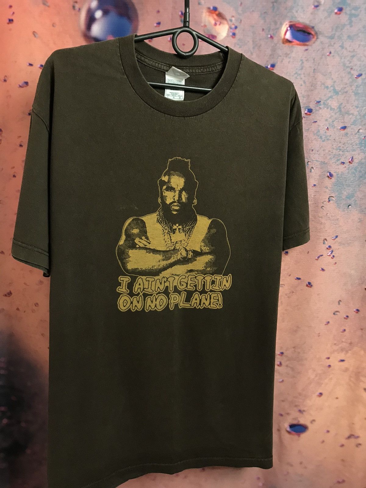 Vintage Vintage The A Team Mr.T I ain’t getting on no plane tee Size US L / EU 52-54 / 3 - 2 Thumbnail