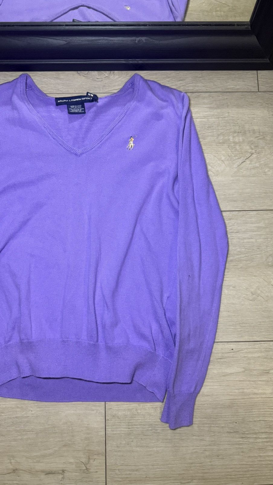 Polo Ralph Lauren Vintage / Y2K Women’s Polo Ralph Lauren Lavender Cardigan Size M / US 6-8 / IT 42-44 - 3 Thumbnail
