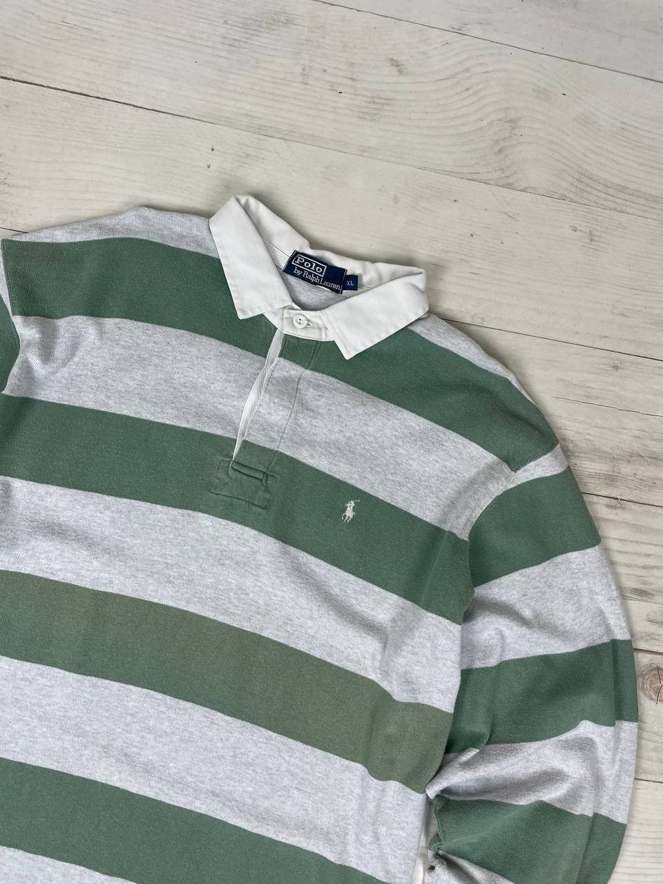 Vintage Polo Ralph Lauren Long Sleeve Shirt Rugby Striped