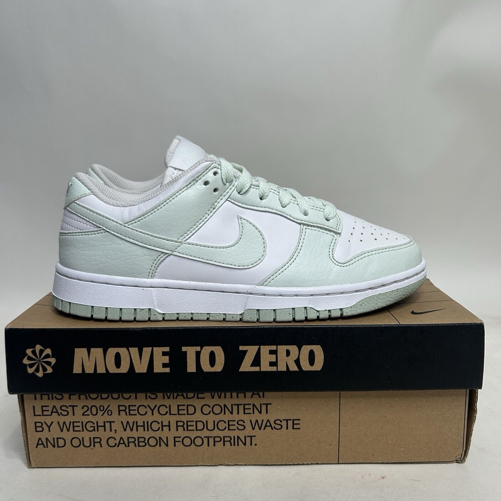 Nike Nike Dunk Low Next Nature WMNS “White Barely Green” 2024 Size US 7.5 / IT 37.5 - 5 Thumbnail