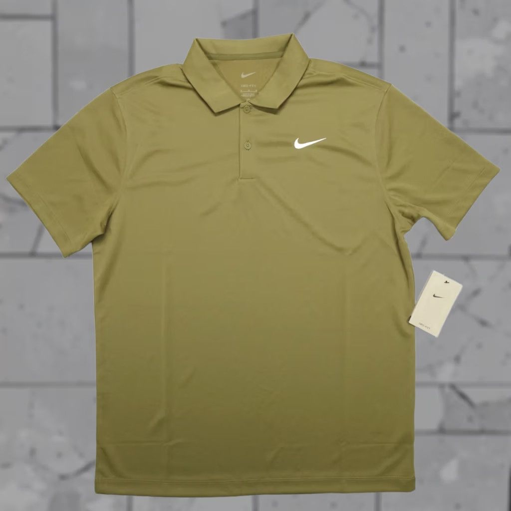 Nike Nike Dri-FIT Court Tennis Polo Shirt Men’s M Olive DH0857-368 Size US M / EU 48-50 / 2 - 1 Thumbnail