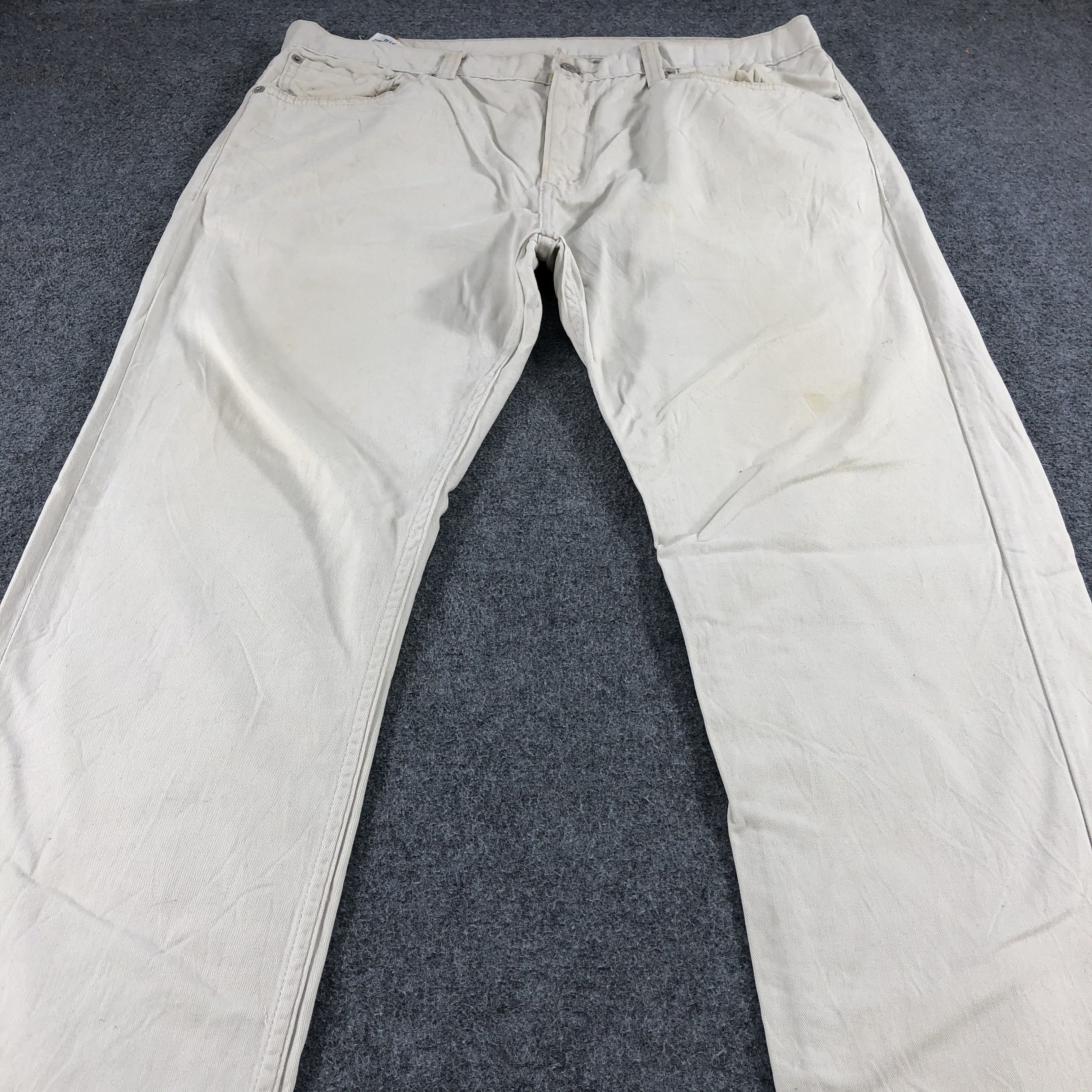 Levi's Vintag Cream Levis 508 Jeans- J1376 Size US 38 / EU 54 - 3 Thumbnail