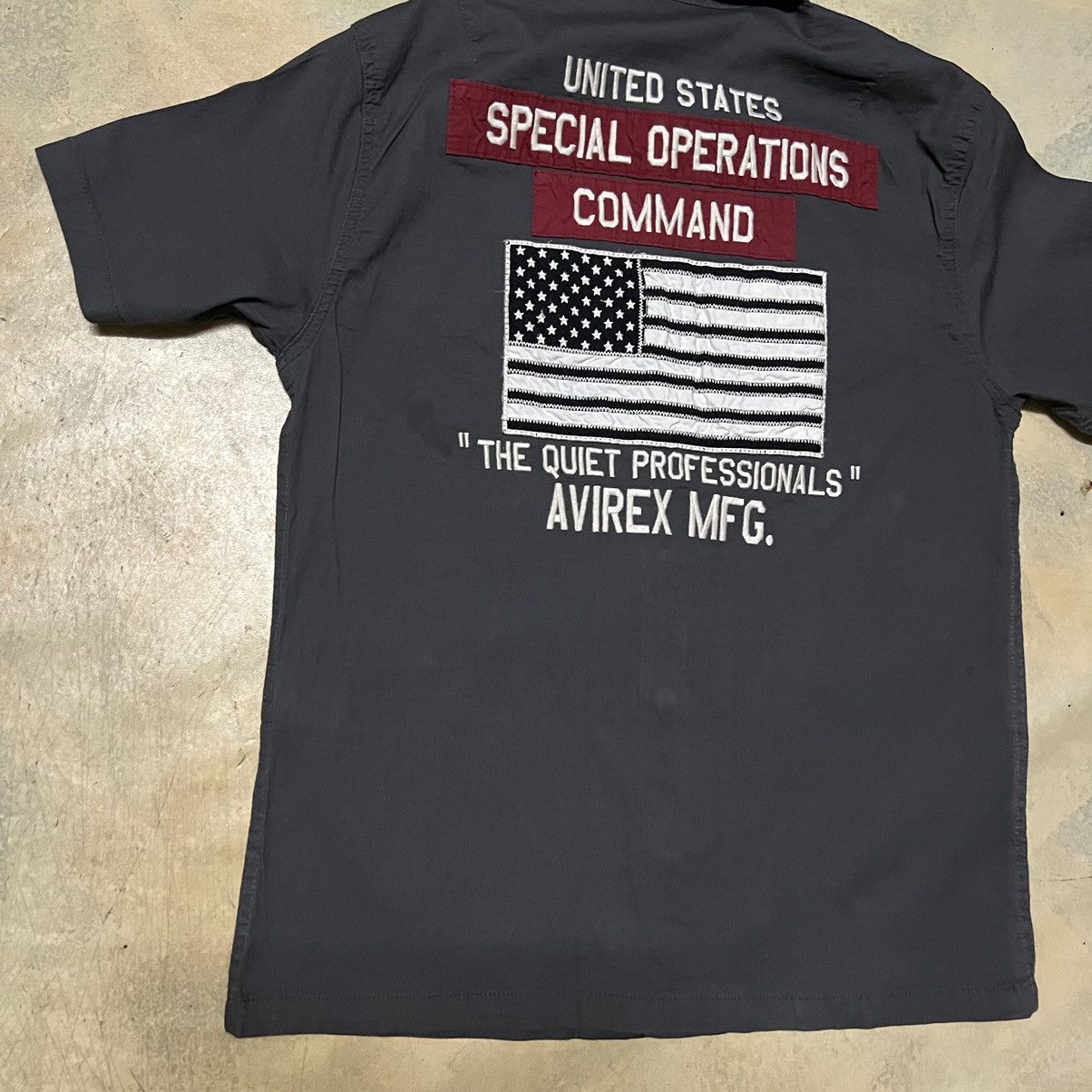 Avirex Avirex Military Army Style Big Logo Full patches Shirt Size US M / EU 48-50 / 2 - 11 Thumbnail