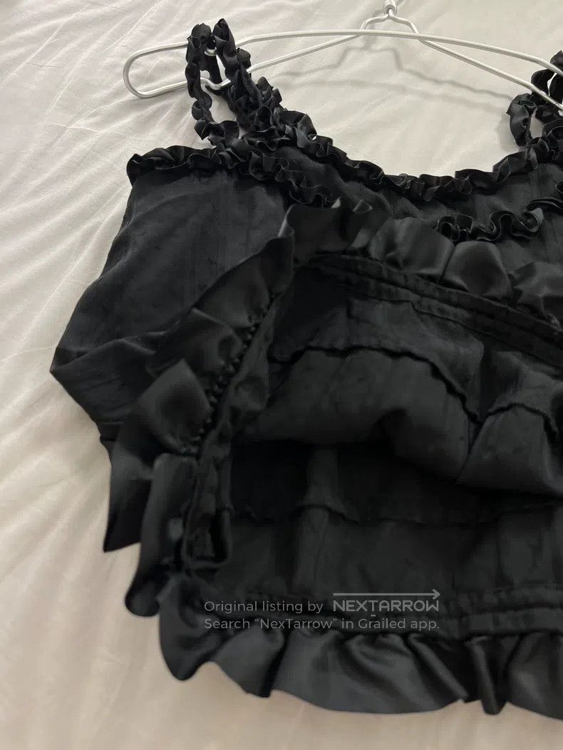 Comme des Garcons Comme Des Garcons Double-layered lace camisole Size XS / US 0-2 / IT 36-38 - 5 Thumbnail