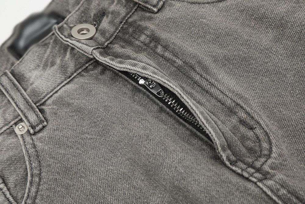 Japanese Brand × Jean Vintage distressed washed gradient men's casual jeans Size US 32 / EU 48 - 5 Thumbnail
