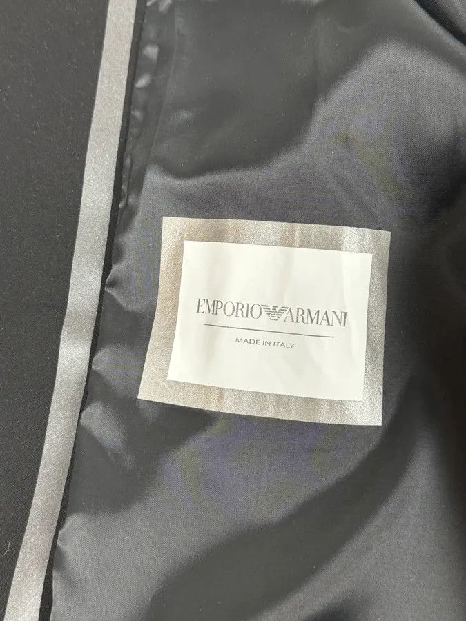 Emporio Armani SS2016 Emporio Armani Black Minimalist Biker Jacket Size US L / EU 52-54 / 3 - 12 Thumbnail