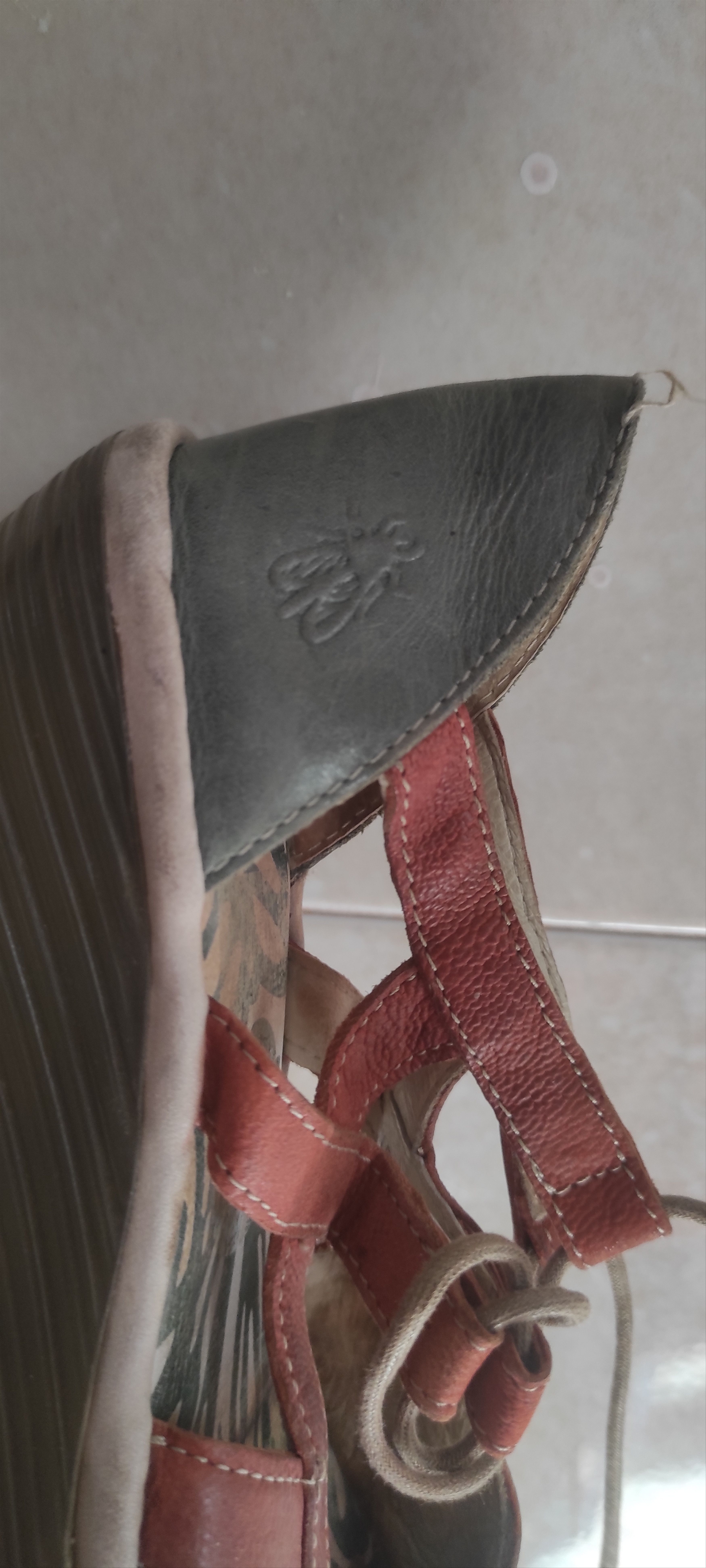 Fly London Fly London Yett Platform Heels Leather Chunky Wedge Shoes Size US 6.5 / IT 36.5 - 7 Thumbnail