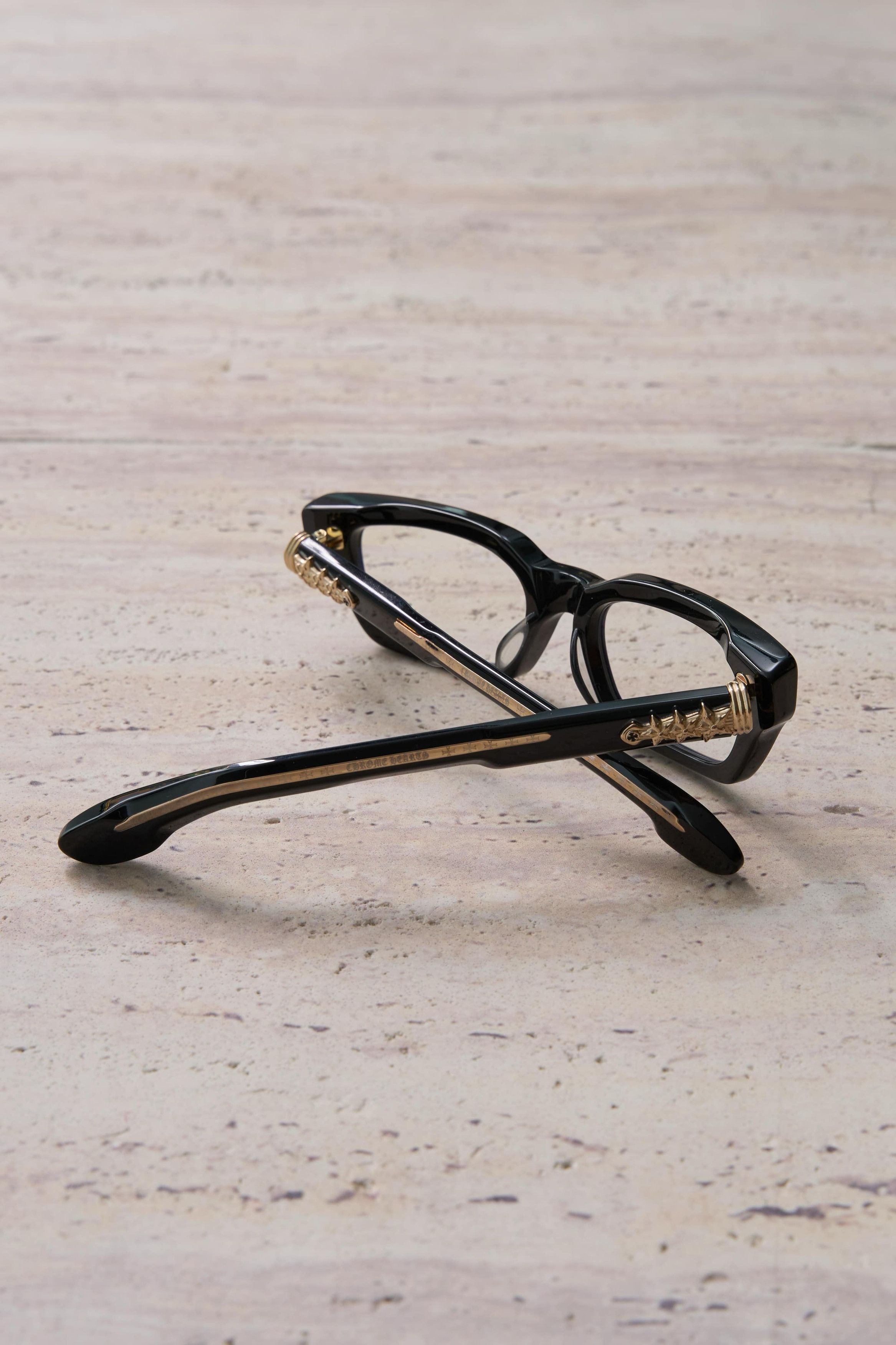 Chrome Hearts CHROME HEARTS ASSTRAORDINAIRE - A BLACK - 18K GOLD PLATED Size ONE SIZE - 3 Thumbnail