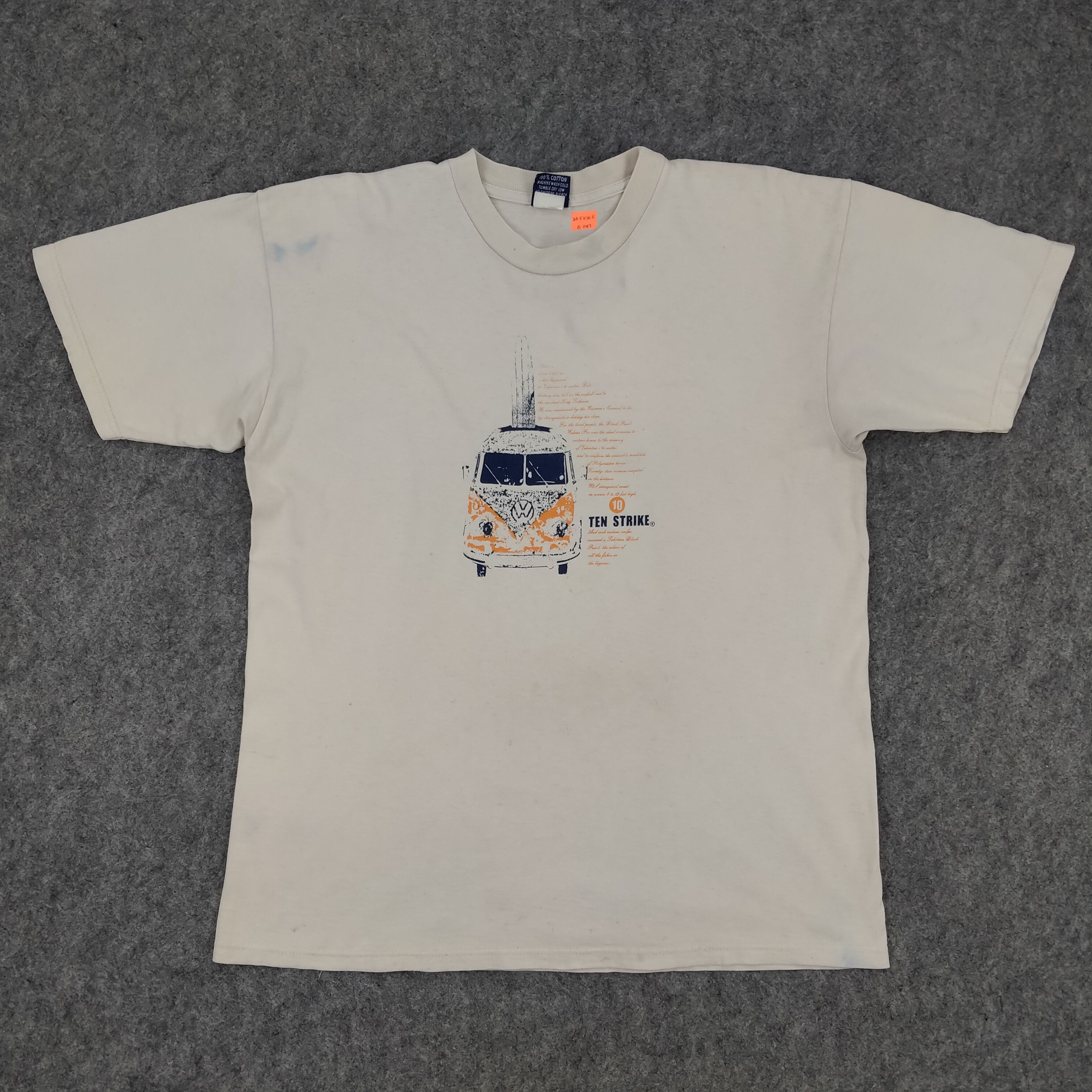 Vintage Vintage Ten Strike Volkswagen Medium Tshirt - G047 Size US M / EU 48-50 / 2 - 1 Thumbnail