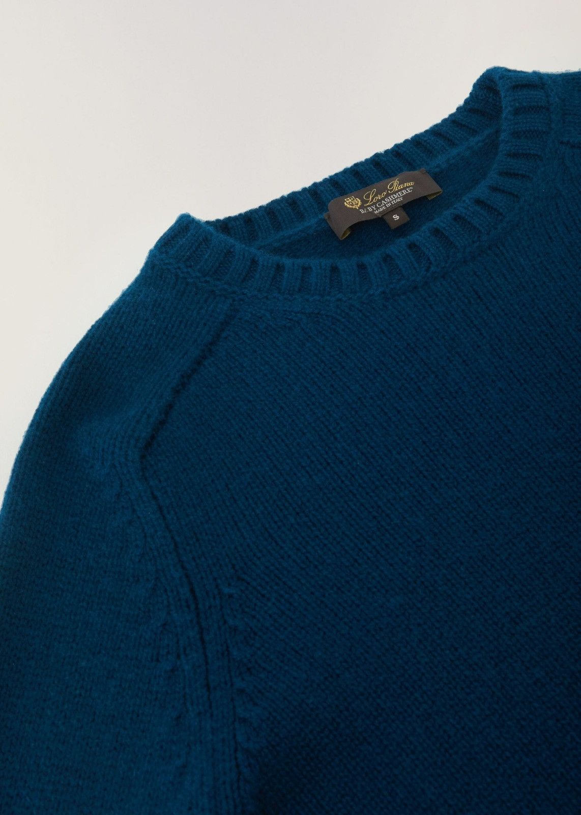 Loro Piana o1srvl11e0424 Sweater in Navy Blue Size L / US 10 / IT 46 - 4 Thumbnail