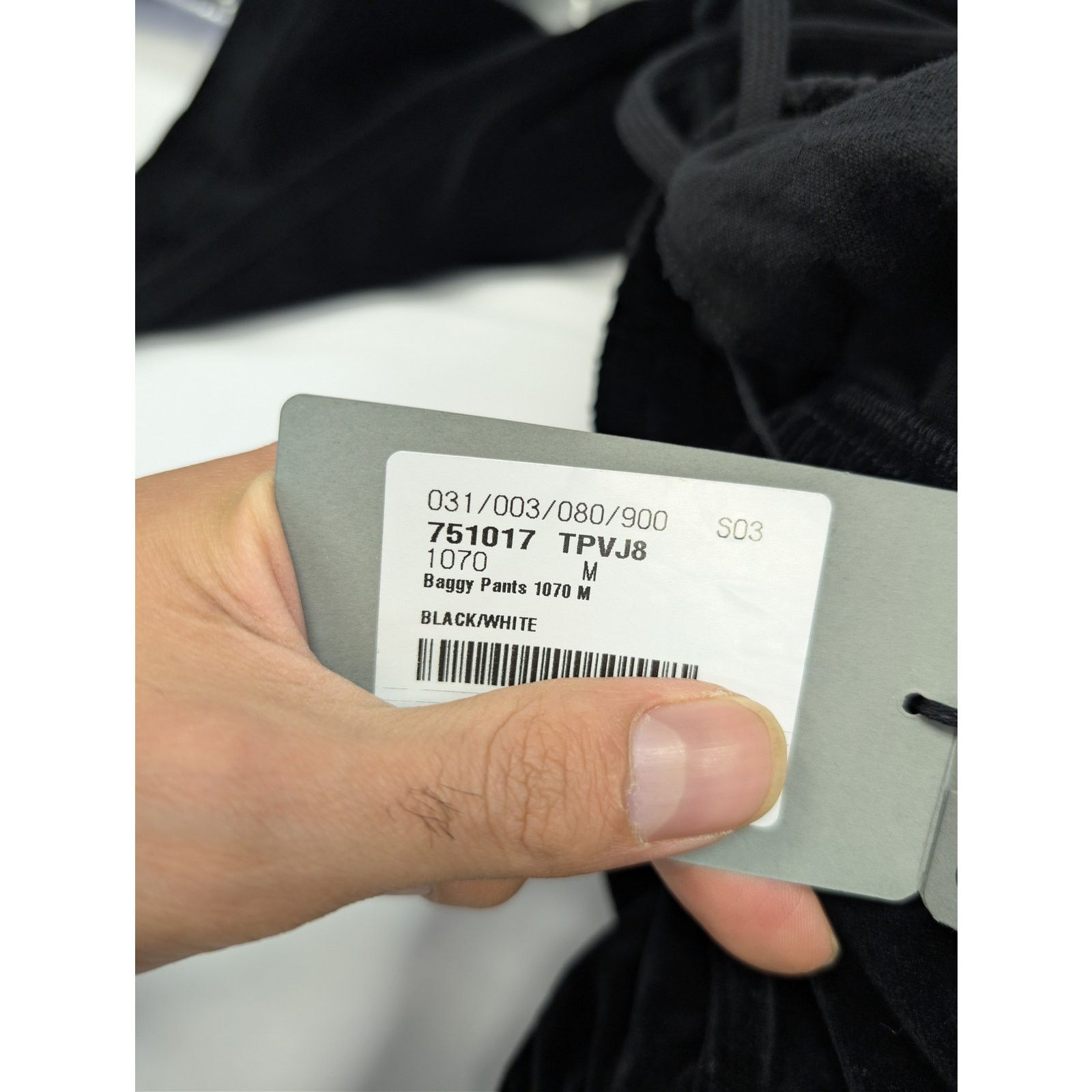 Balenciaga o1rshd1 Q:2 /Political Campaign Baggy Pants in Velvet Jersey Size US 32 / EU 48 - 22 Thumbnail