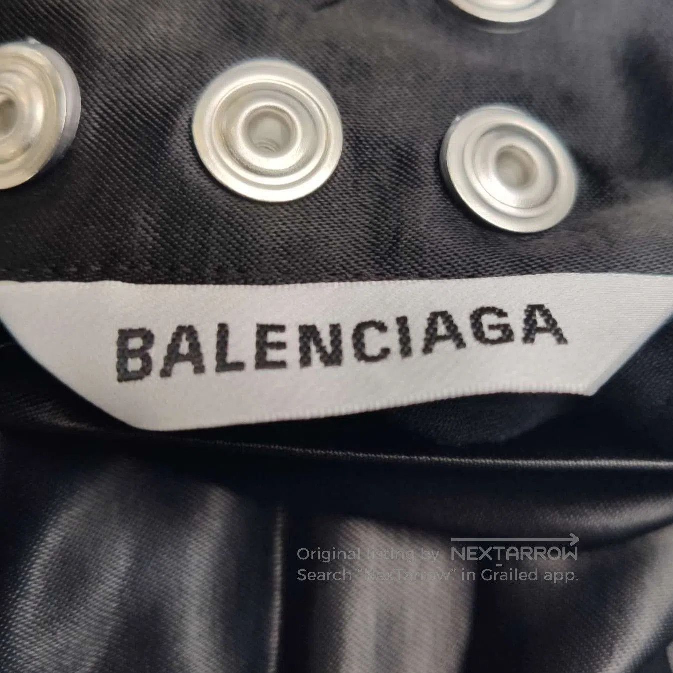Balenciaga Balenciaga Rivet Collar Cape XXS. Size XXS / US 00 / IT 34 - 2 Thumbnail