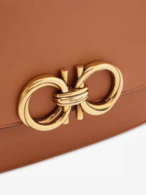 Salvatore Ferragamo o1s1rm1224 Size: OS / Trapezio Leather Crossbody Bag Size ONE SIZE - 2 Thumbnail