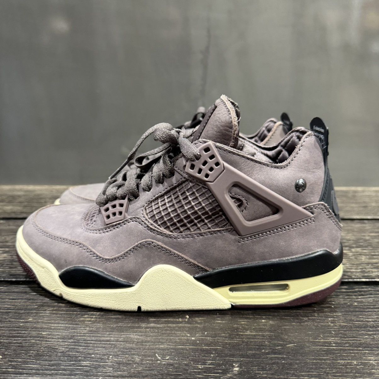 A Ma Maniere × Jordan Brand (SOLD) A Ma Maniére x Air Jordan 4 Retro B 'Violet Ore' Size US 5.5 / EU 38 - 1 Thumbnail