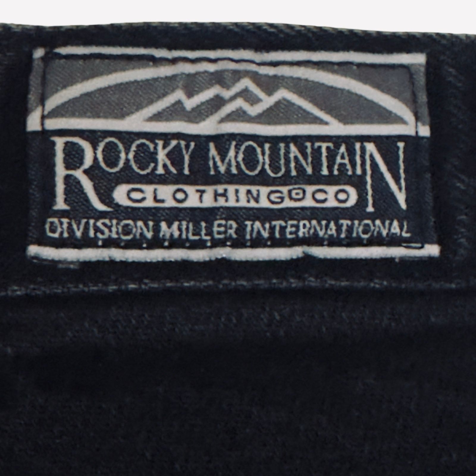 Rocky Mountain Featherbed Vtg Rocky Mountain Jeans Rockies Black High Rise Velvet Size 24" / US 00 / IT 34 - 8 Thumbnail