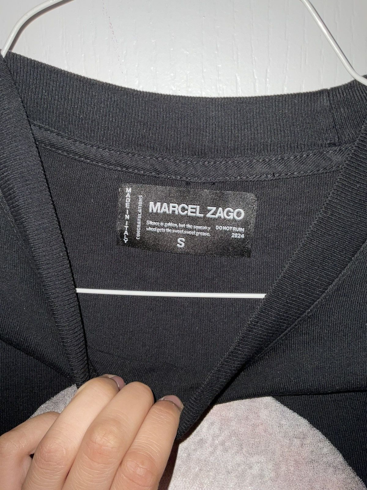 Marcel Zago MARCEL ZAGO ORLANDO BLACK SHIRT Size US S / EU 44-46 / 1 - 3 Thumbnail