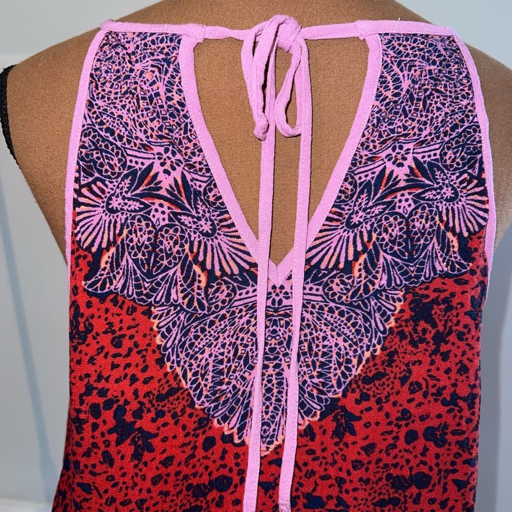 Free People Free People Break Free Printed Side Slit Lightweight Tank To Size M / US 6-8 / IT 42-44 - 10 Thumbnail