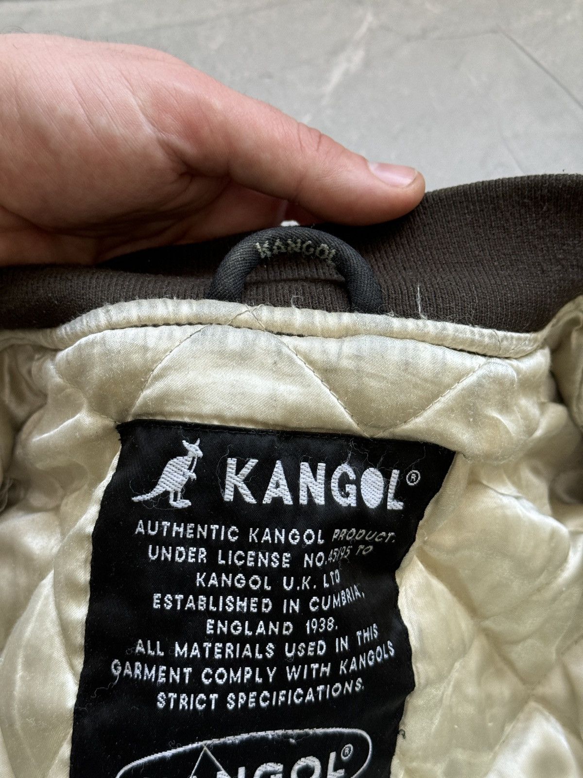 Kangol Vintage Kangol MA-1 Bomber Jacket Cropped Oversized Rare Size US M / EU 48-50 / 2 - 13 Thumbnail