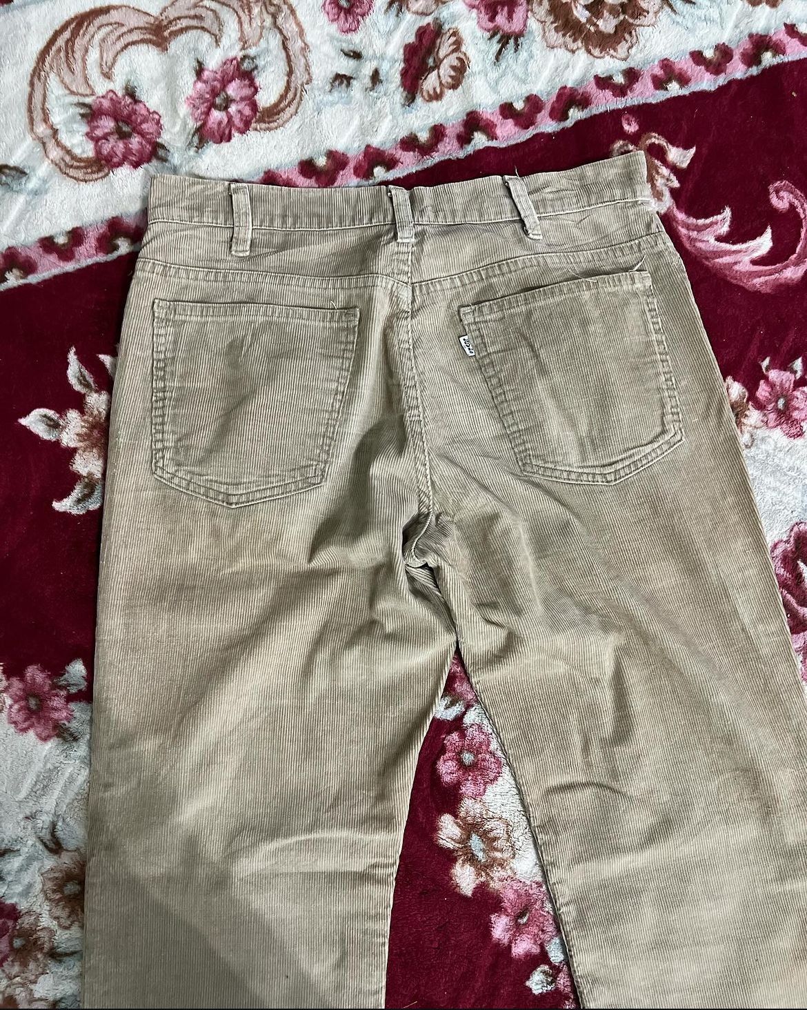 Levi's × Vintage Vintage 1970’s Levis 646 Corduroy Pants Top Button 29 Size US 32 / EU 48 - 2 Thumbnail