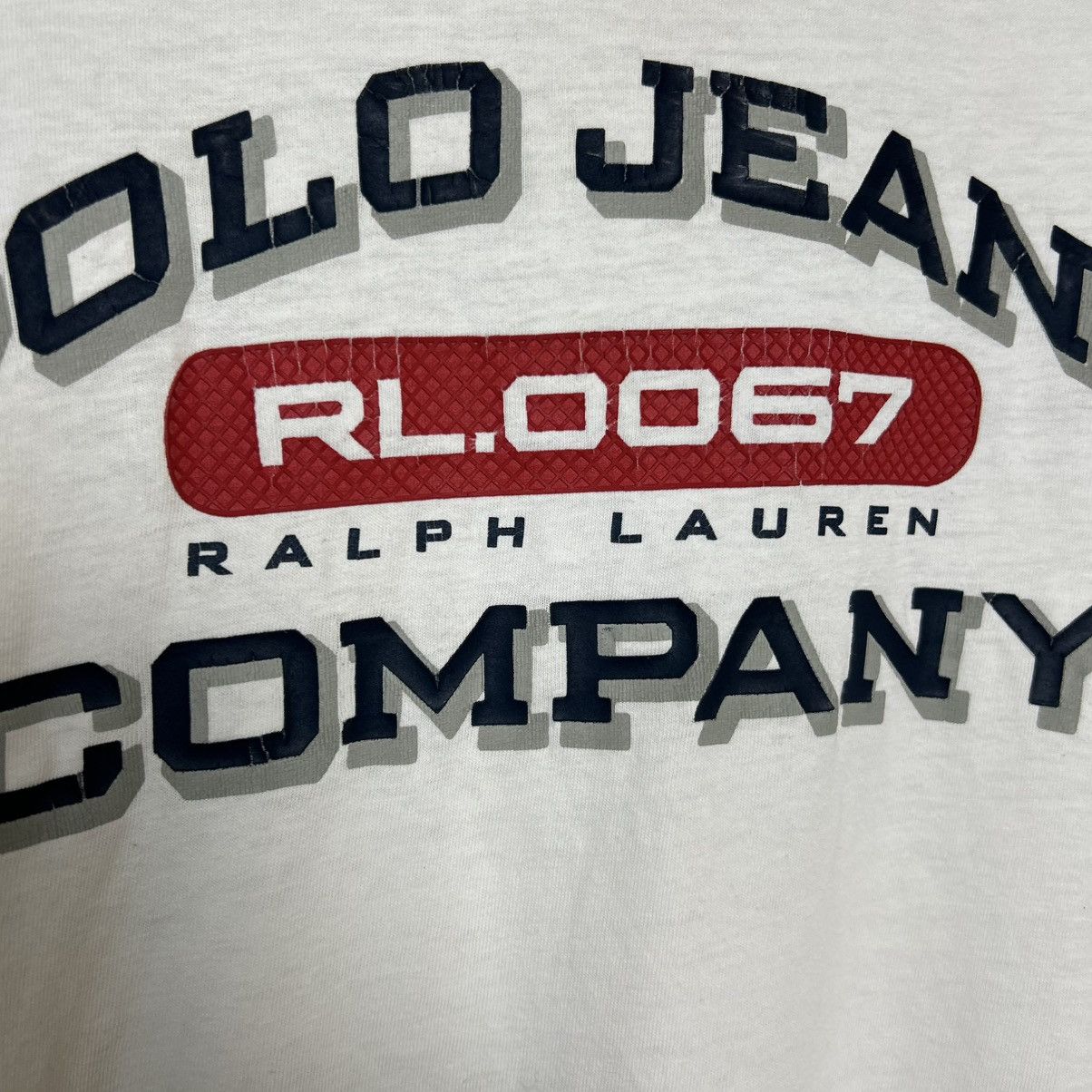 Polo Ralph Lauren Mens Polo Ralph Lauren Jeans Big Logo streetwear tee Size US L / EU 52-54 / 3 - 5 Thumbnail