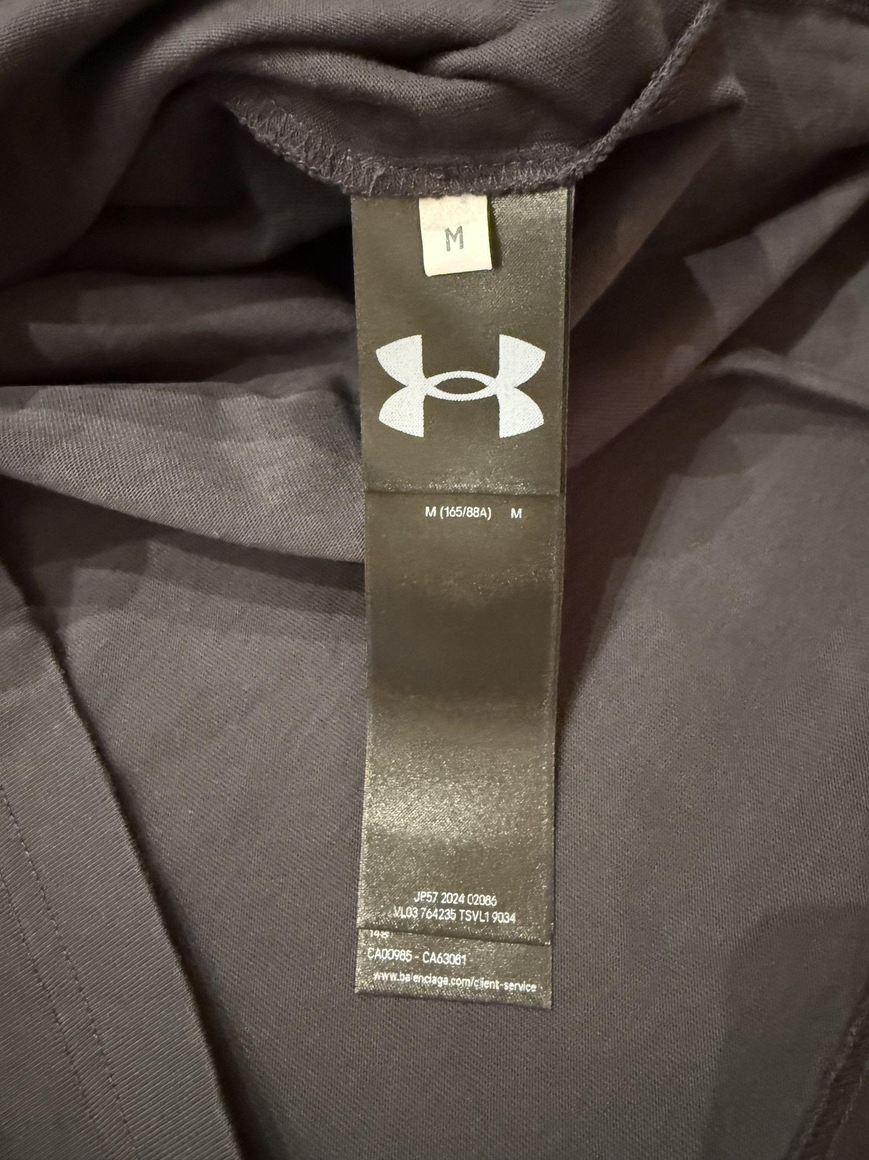 Balenciaga × Under Armour SS'25 Logo T-shirt Size US M / EU 48-50 / 2 - 6 Thumbnail