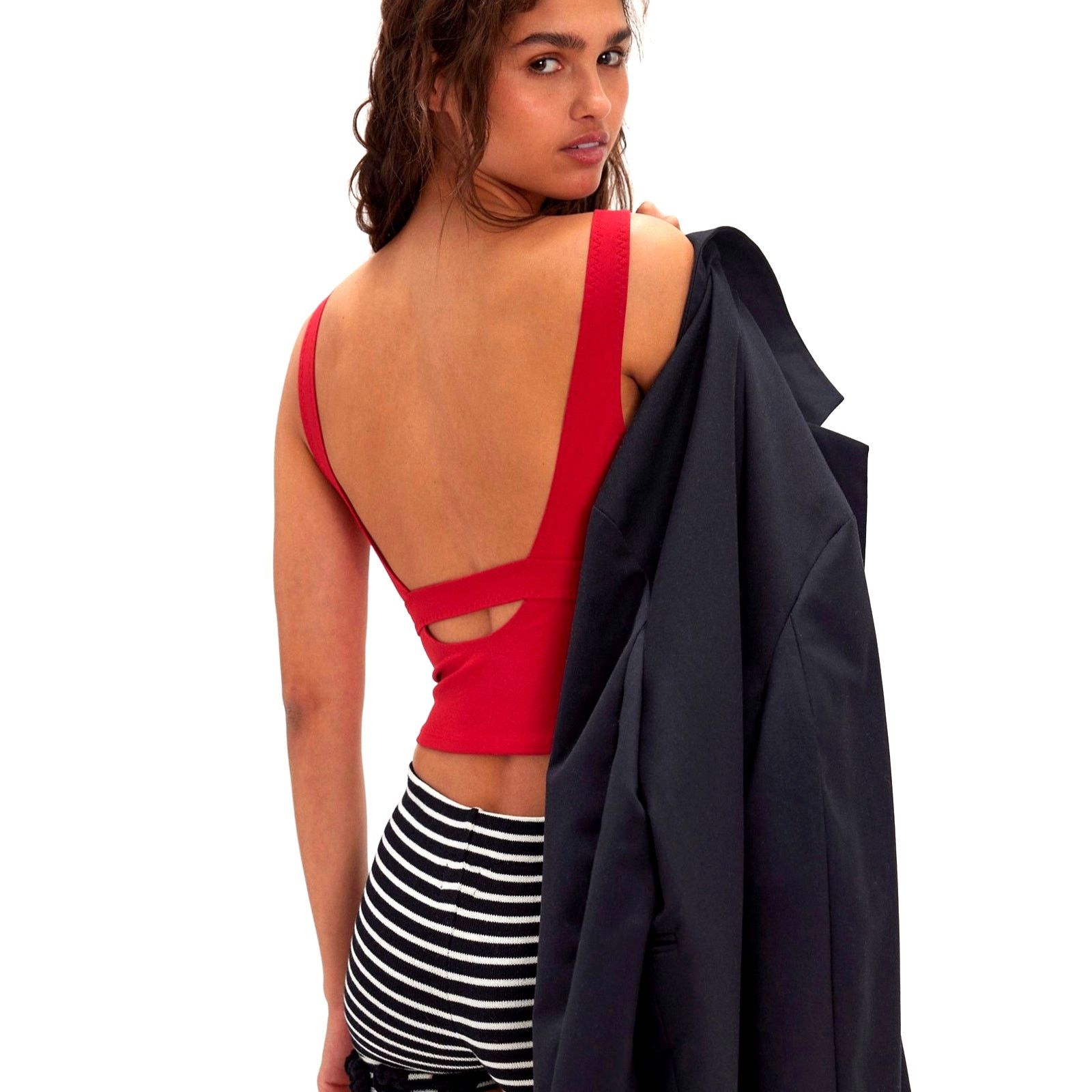 Free People Free People Just Getting Started Muscle Tank Tango Red XL Size XL / US 12-14 / IT 48-50 - 8 Thumbnail