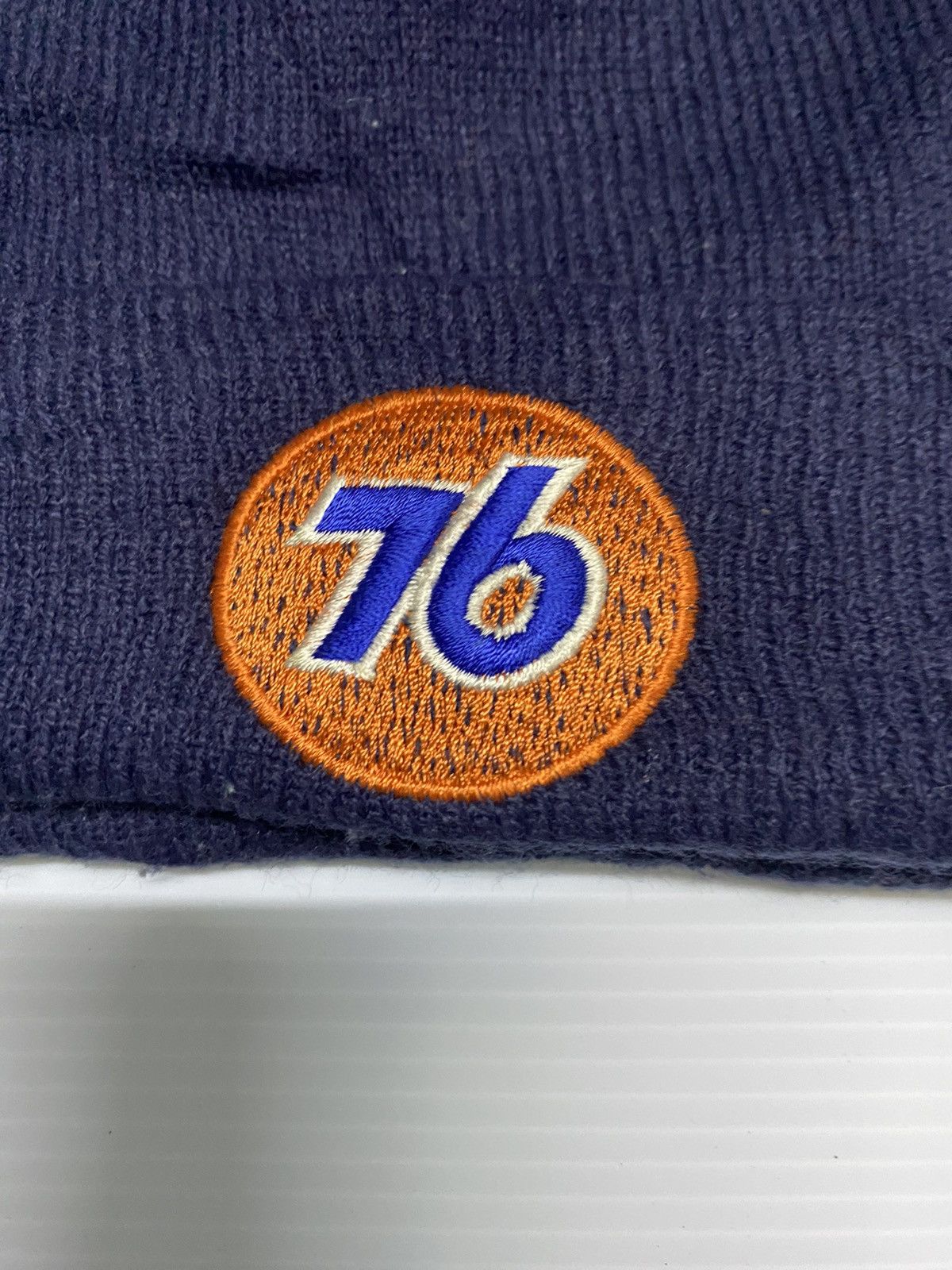 Vintage Vintage 76 Small Logo Embroidery Beanie Hat Size ONE SIZE - 2 Thumbnail