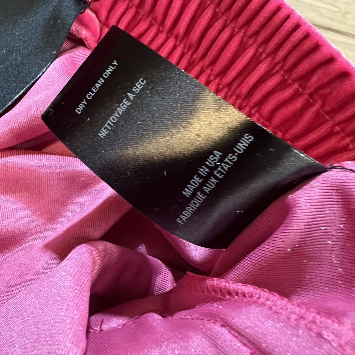 Hood By Air Hood by Air Pink Velour Cargo Pants FW21 Rare Mens M Velvet Size US 32 / EU 48 - 8 Thumbnail