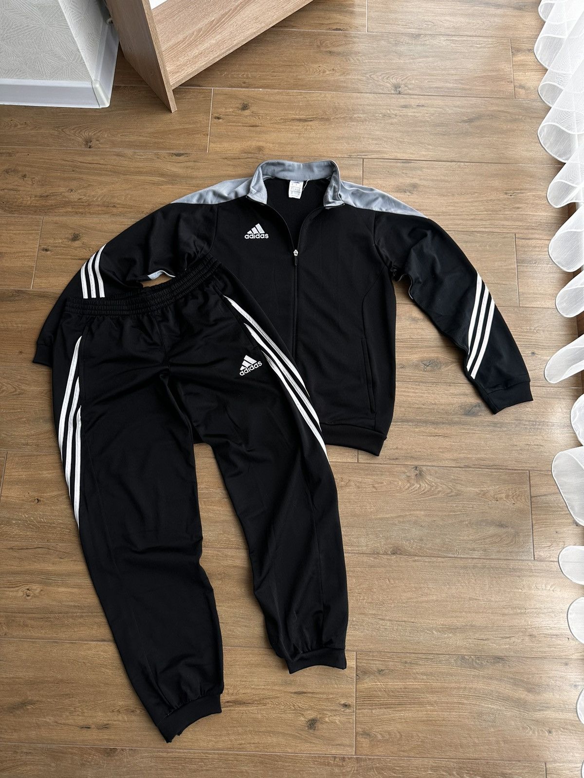 Adidas × Streetwear × Vintage Vintage Adidas Black Japanese