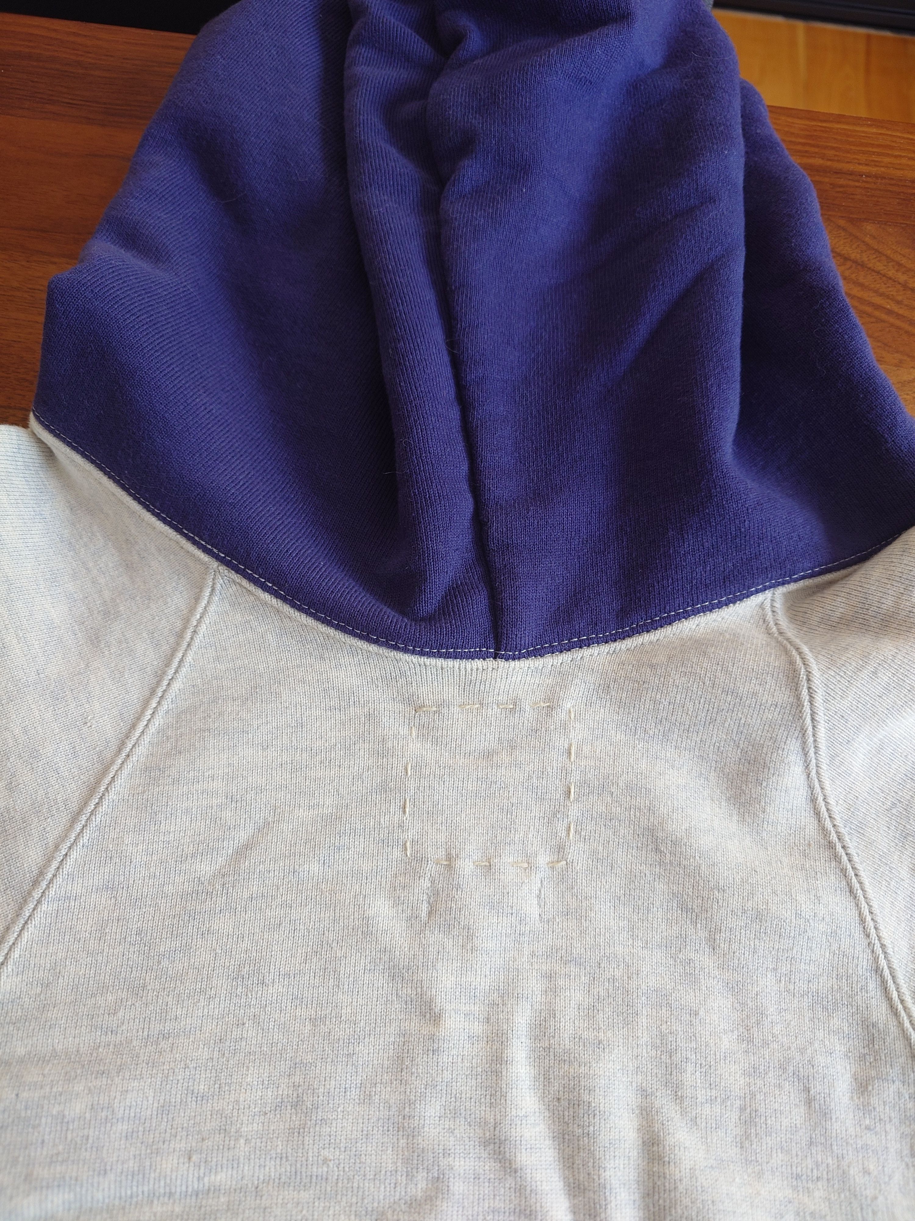 Visvim Visvim Big Sleeve Hoodie P.O. Navy - Size 3 Size US L / EU 52-54 / 3 - 6 Thumbnail