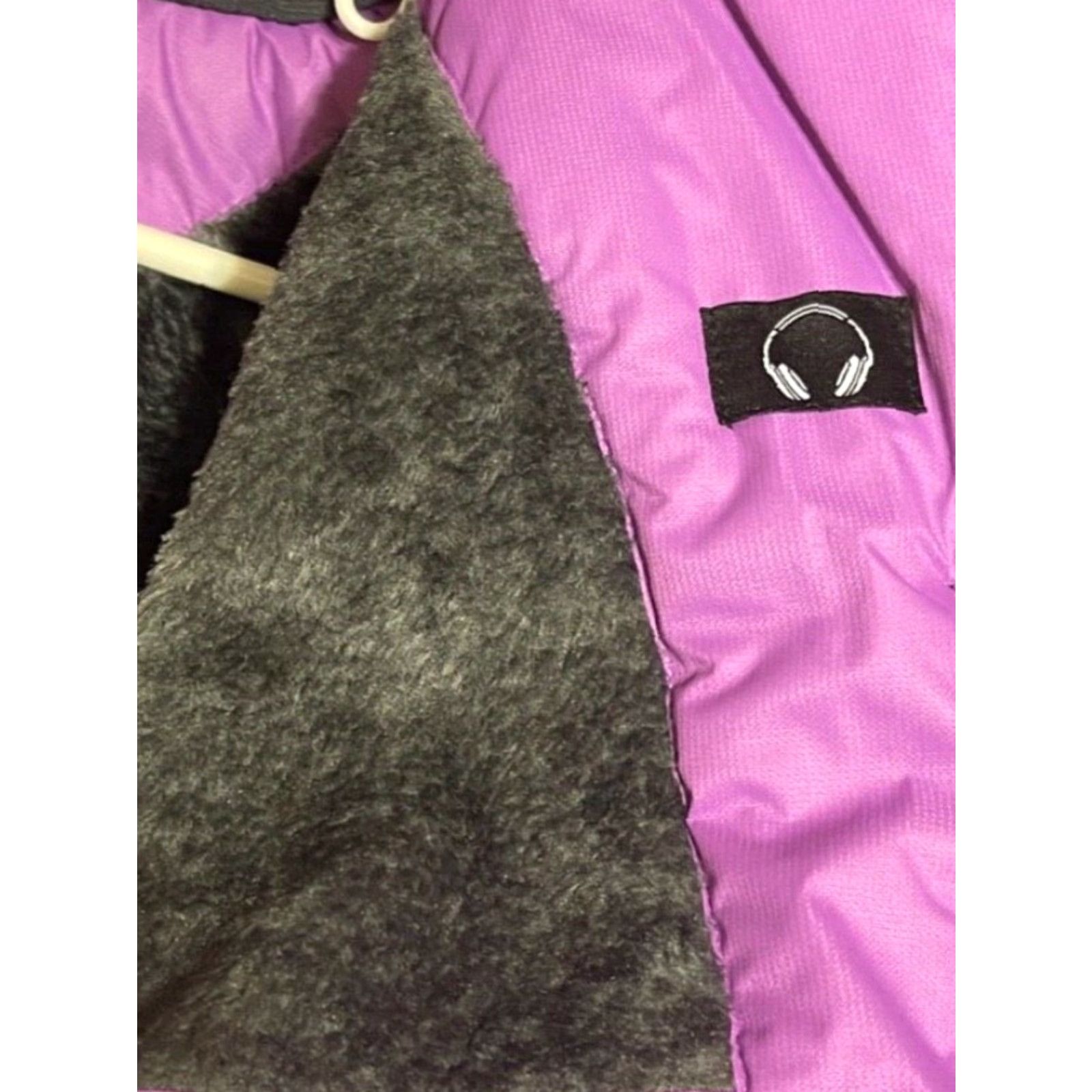 Vintage WantDo Wandto SZ XL Hooded Purple Womens Jacket Nylon Zip Polyester Casual Basic Jacket Hooded Coat? Size XL / US 12-14 / IT 48-50 - 5 Thumbnail