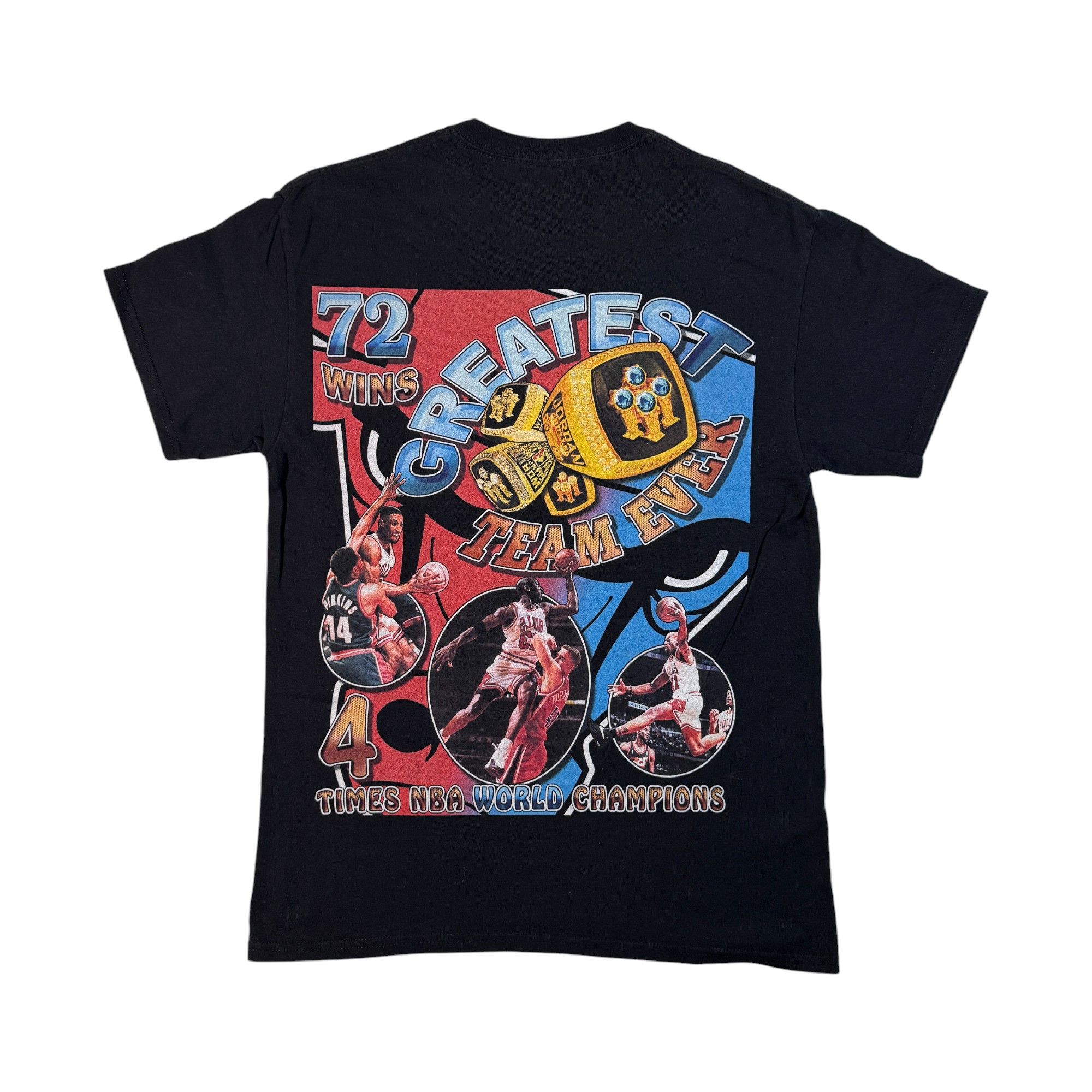 NBA Chicago Bulls Champions T-shirt Basketball Team Collage Size US M / EU 48-50 / 2 - 2 Thumbnail