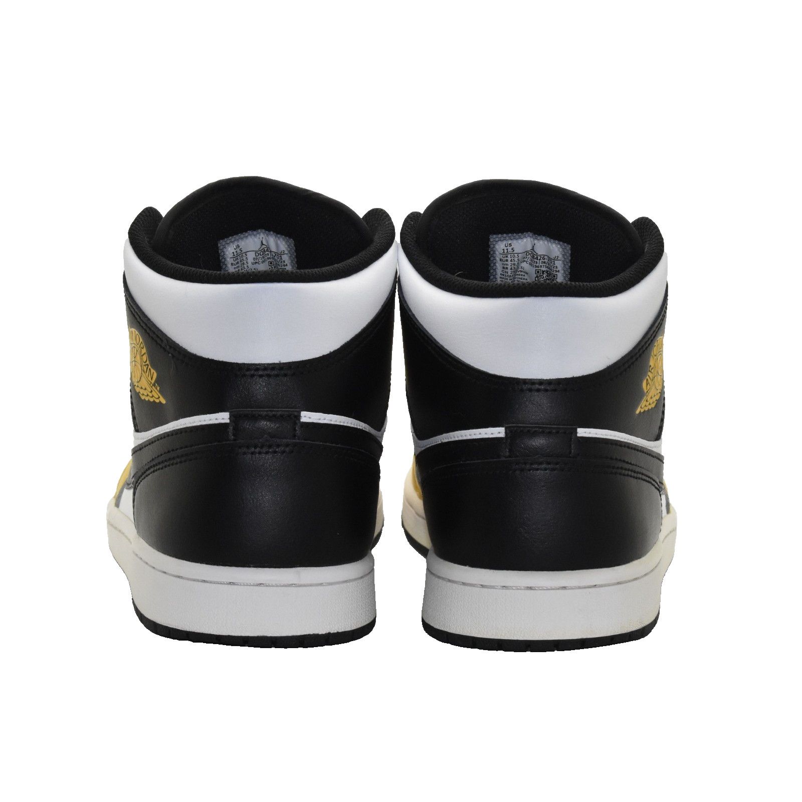 Nike NIKE AIR JORDAN 1 Mid Yellow Ochre Shoes DQ8426-701 Sz 11.5 Size US 11.5 / EU 44-45 - 4 Thumbnail