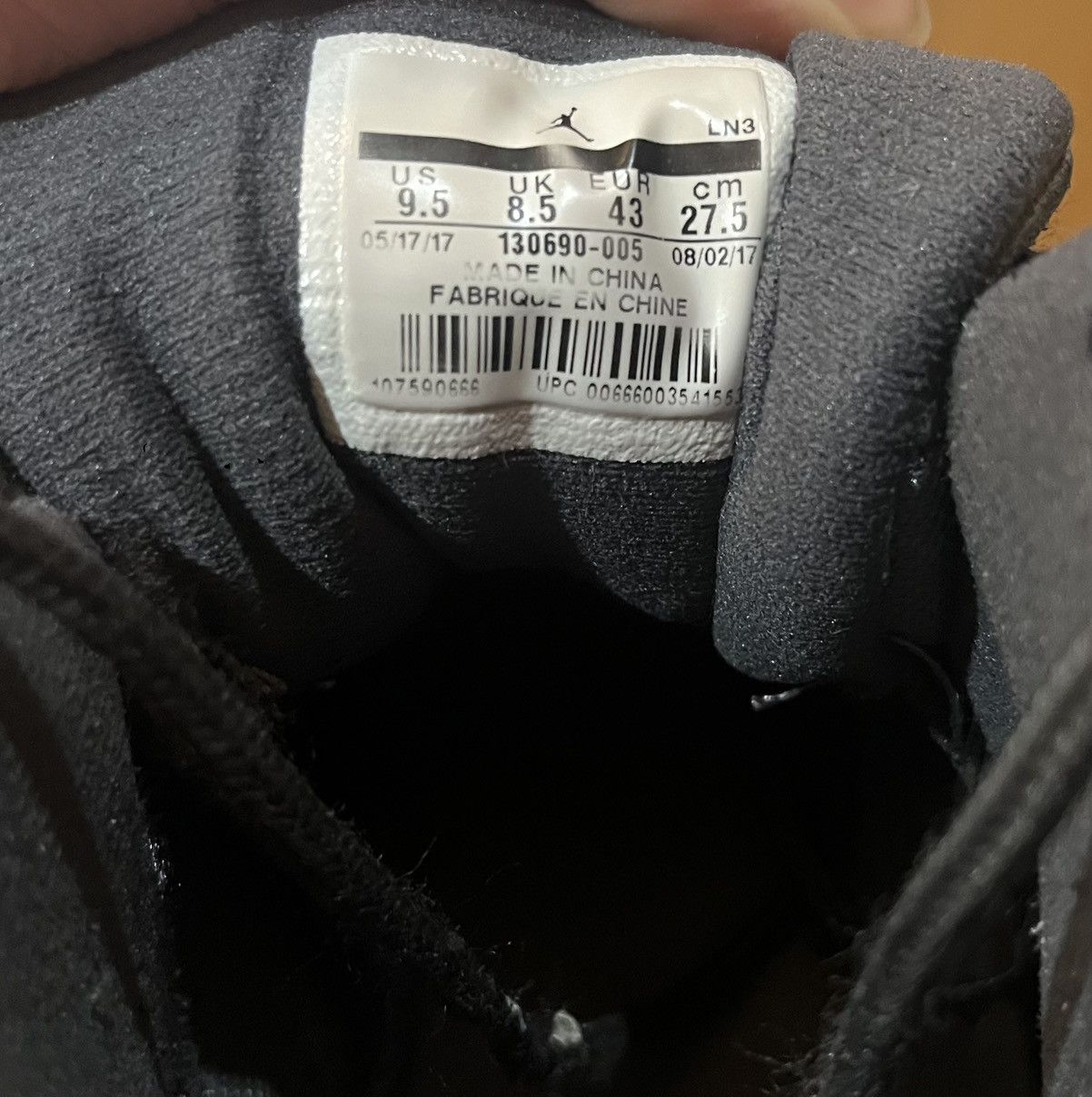 Jordan Brand Jordan 12 “dark gray” size 9.5 Size US 9.5 / EU 42-43 - 7 Thumbnail