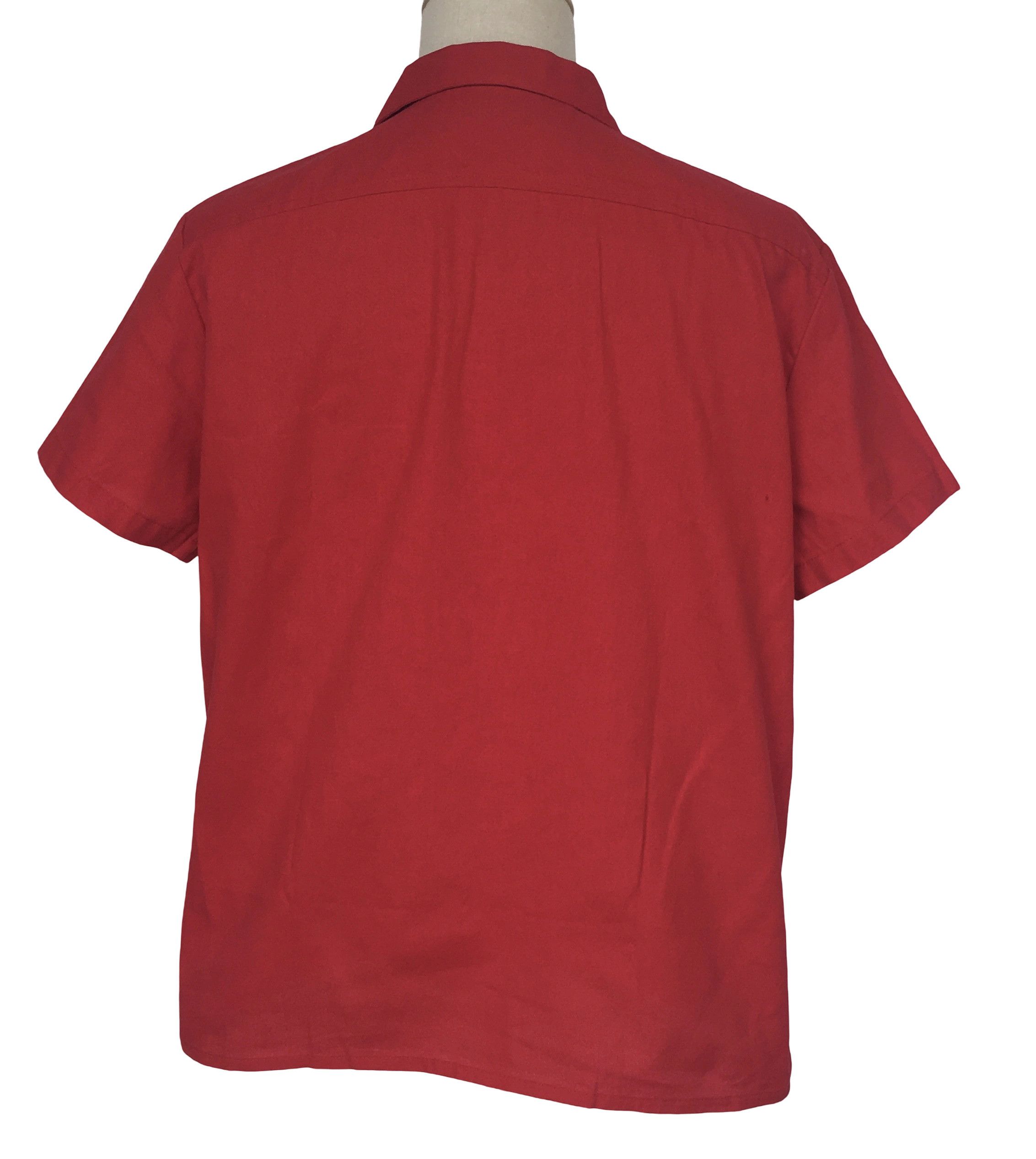 Other Vintage Style Western Shirts Bowling Shirts-red Size US XXL / EU 58 / 5 - 4 Thumbnail