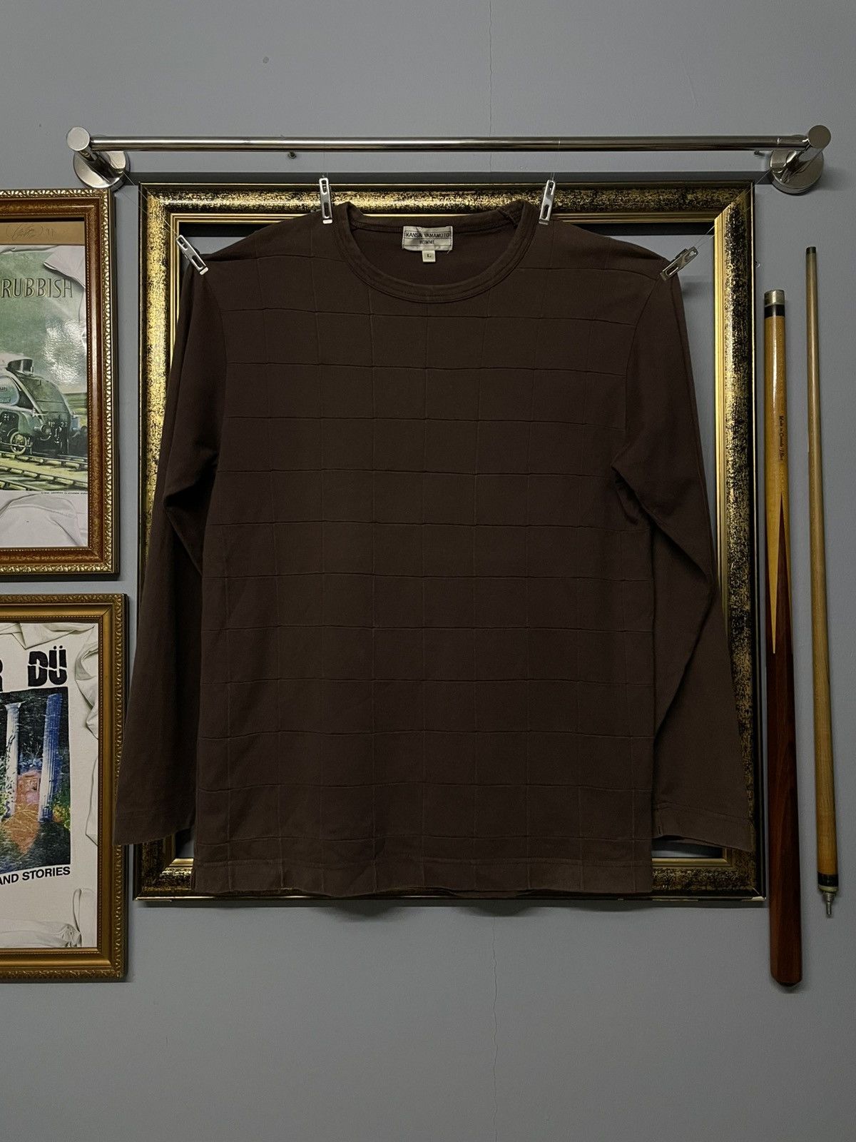 Designer × Japanese Brand × Kansai Yamamoto Vintage 1990s Japan Kansai Yamamoto Relaxed Typography Tee Size US M / EU 48-50 / 2 - 1 Thumbnail