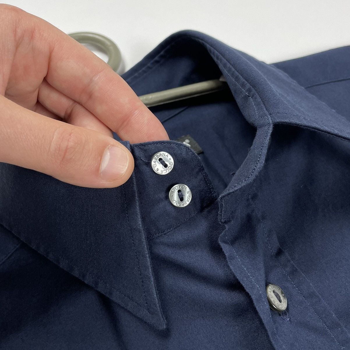 Dolce & Gabbana Dolce & Gabbana Gold Buttons Up Shirt Size US M / EU 48-50 / 2 - 10 Thumbnail