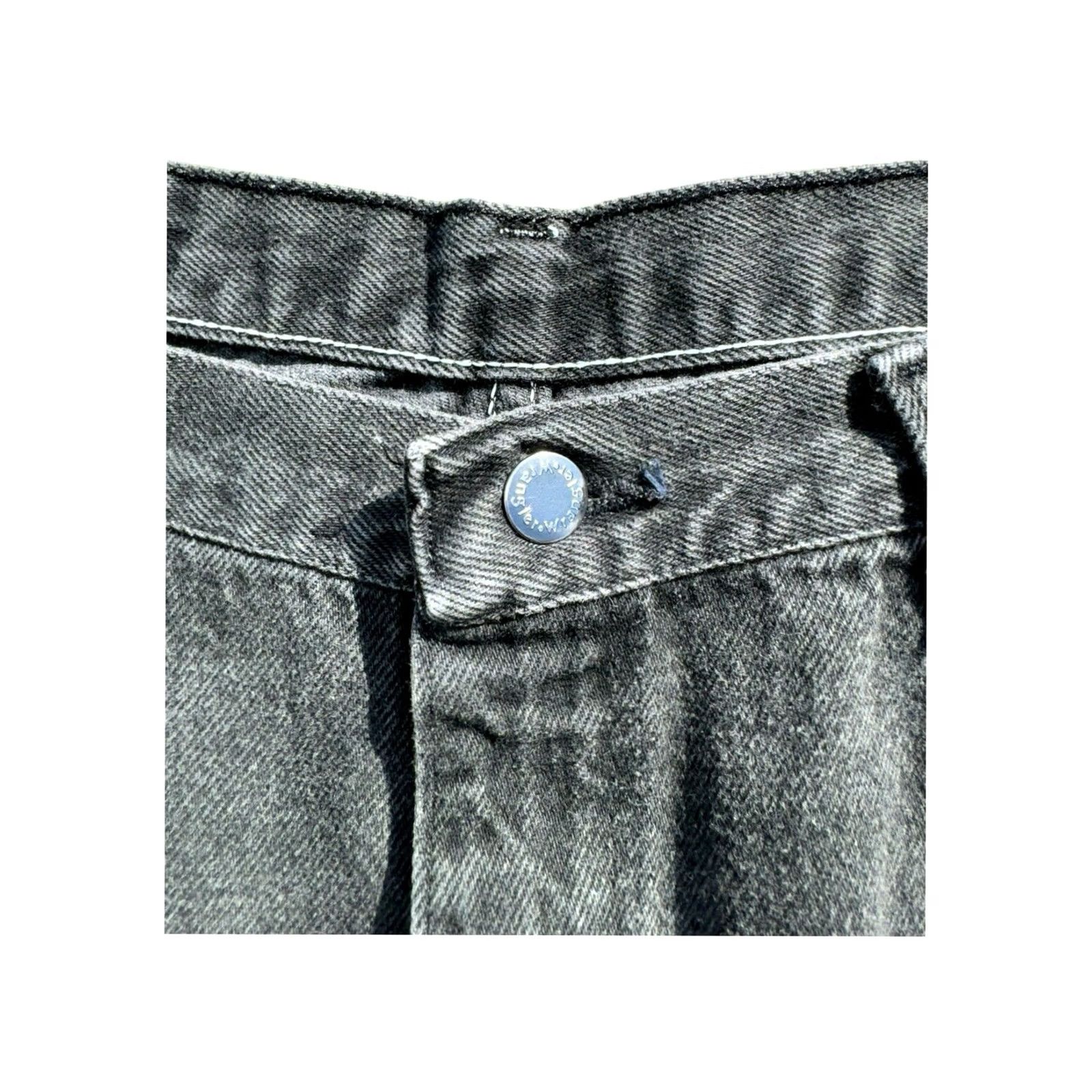 Wrangler VINTAGE Wrangler Jeans Dark Wash Denim 38x32 Mens Size 38 Regular Straight Blue N/A Size US 38 / EU 54 - 5 Thumbnail