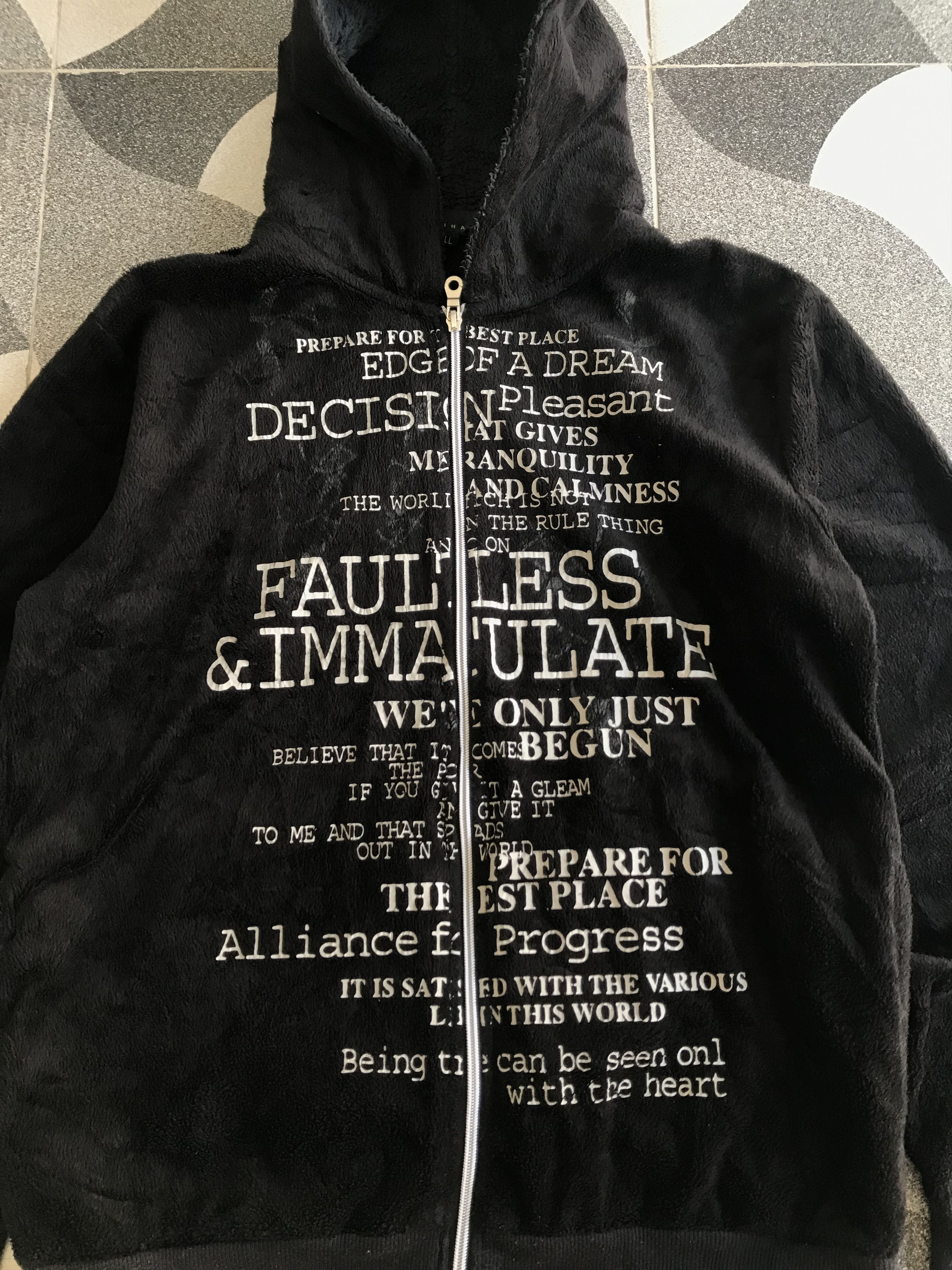 14th Addiction × 20471120 × Beauty Beast Y2K Spinash Fleece Hoodie Size US M / EU 48-50 / 2 - 3 Thumbnail