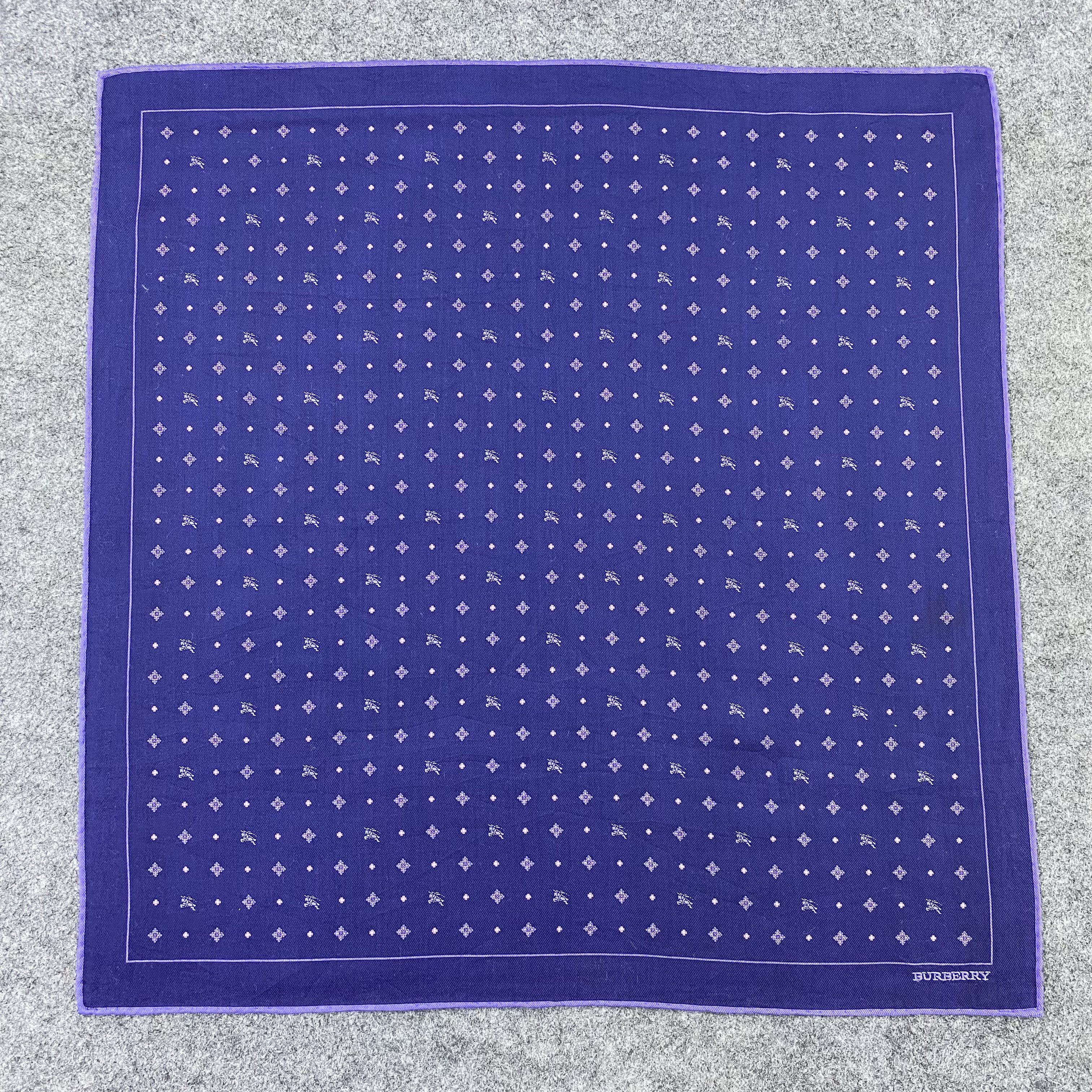 Burberry Burberry Handkerchief Neckerchief Bandana-B1699 Size ONE SIZE - 3 Thumbnail
