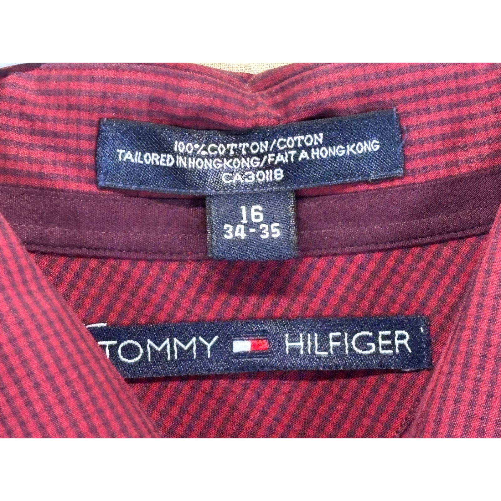 Tommy Hilfiger Tommy Hilfiger Tailored in Hong Kong Red Check Size 16 34/35 Size US L / EU 52-54 / 3 - 7 Thumbnail