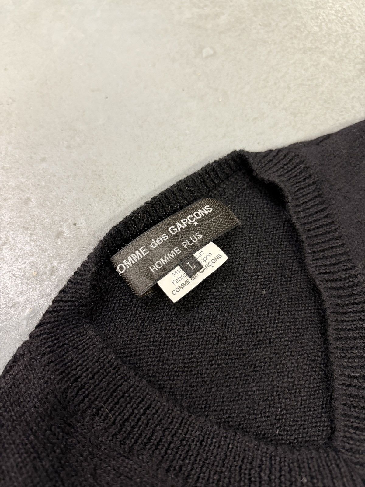 Comme des Garcons Homme Plus Comme des Garçons Homme Plus Padded Knit Armor Sweate Size US L / EU 52-54 / 3 - 5 Thumbnail