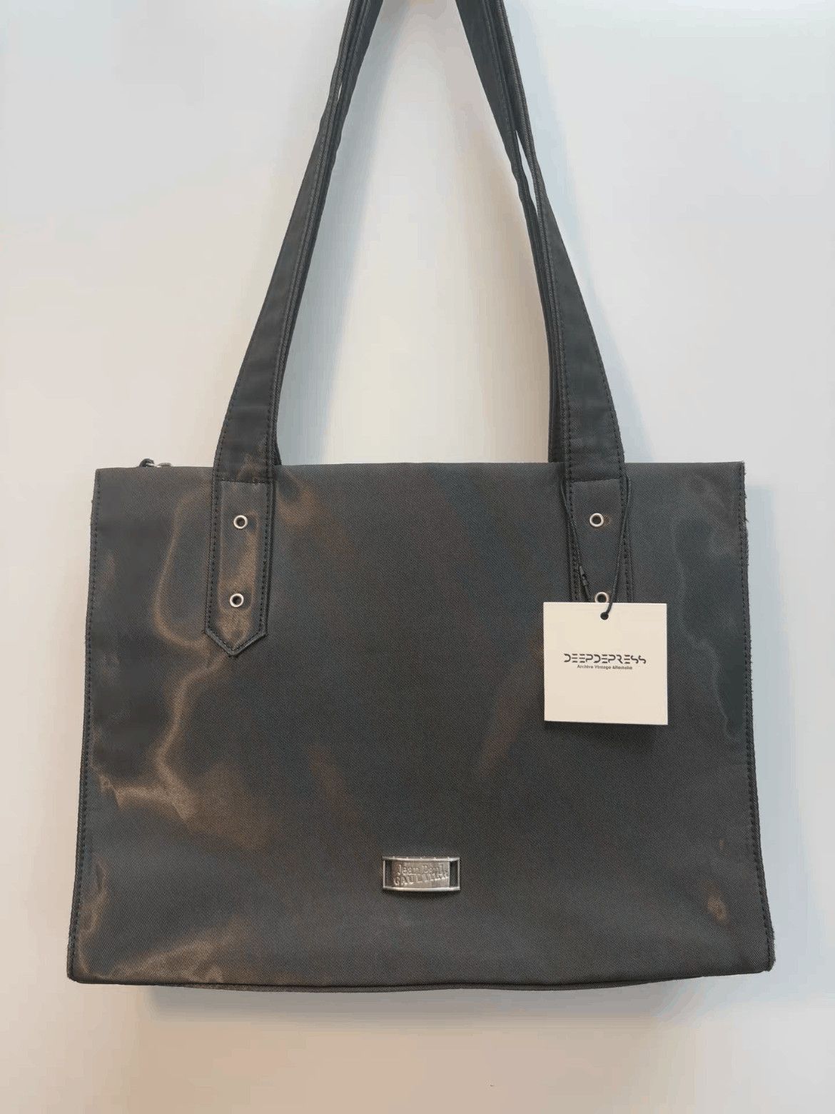 Jean Paul Gaultier Jean Paul Gaultier Metal Color Tote Bag-2508 Size ONE SIZE - 1 Thumbnail