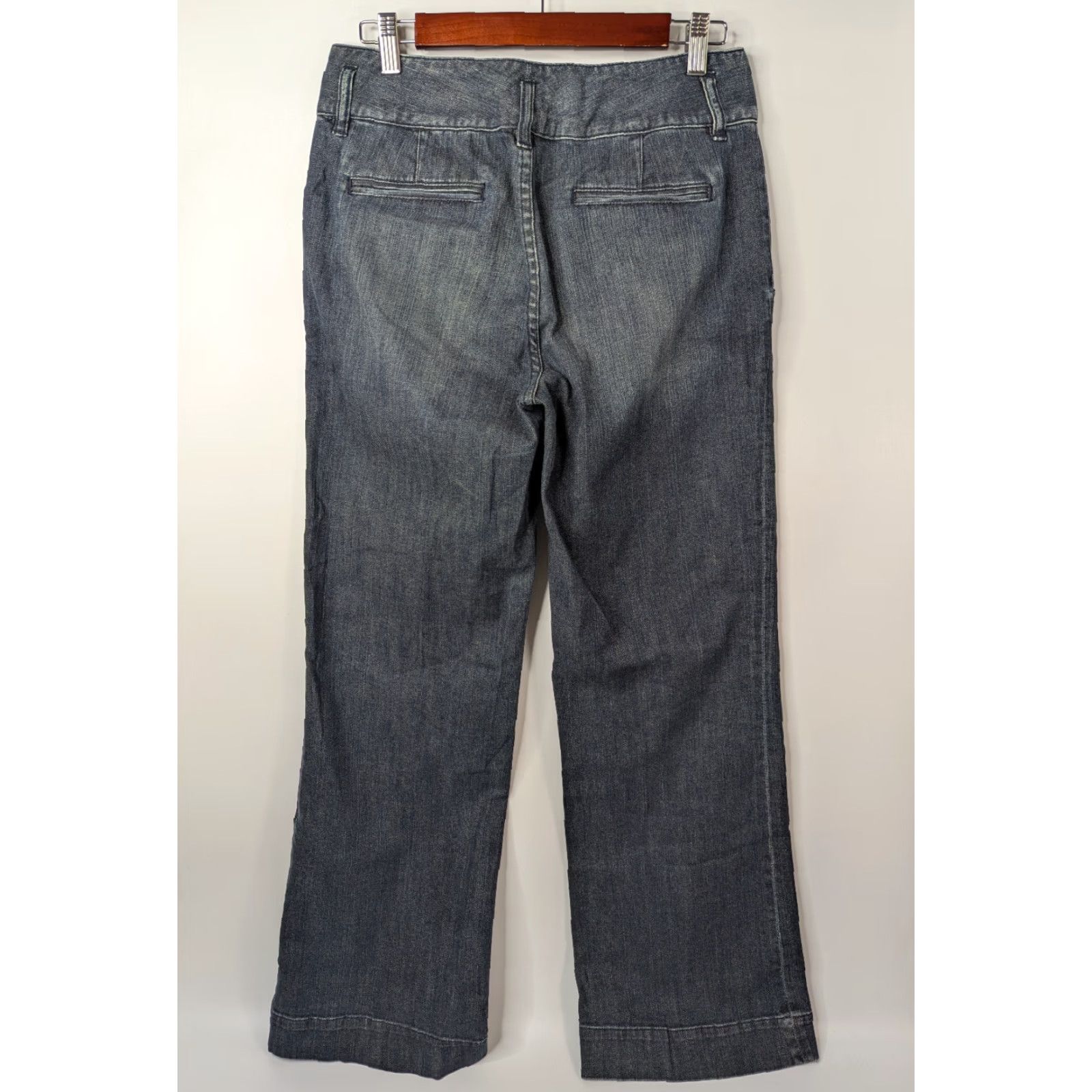 Ralph Lauren VINTAGE Lauren Ralph Lauren Wide Leg Jeans Women's Size 8 Denim Blue 8 Y2K Size 30" / US 8 / IT 44 - 4 Thumbnail