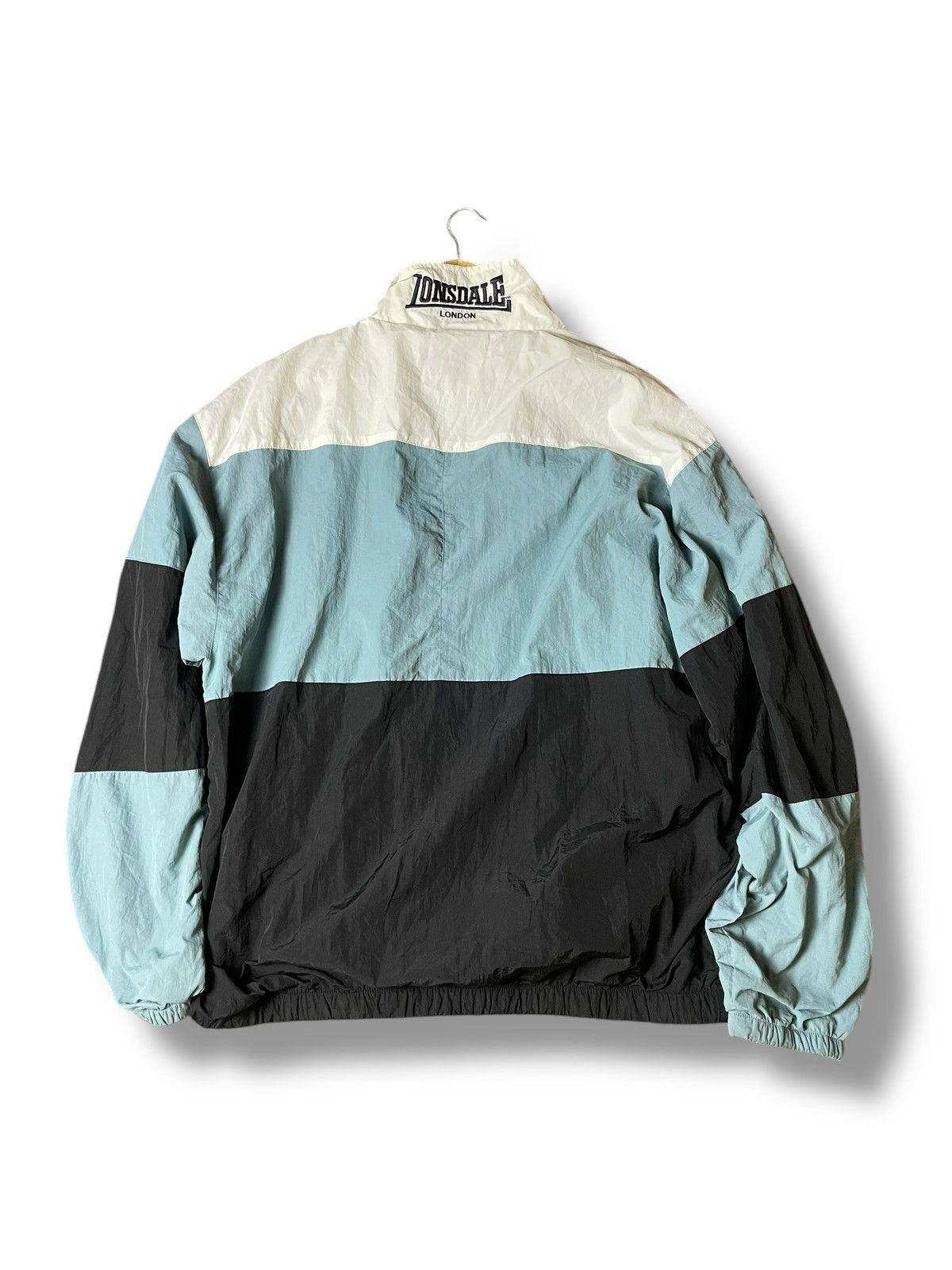 Japanese Brand × Lonsdale × Vintage LONSDALE Colour Block Nylon Track Jacket (103) Size US M / EU 48-50 / 2 - 6 Thumbnail