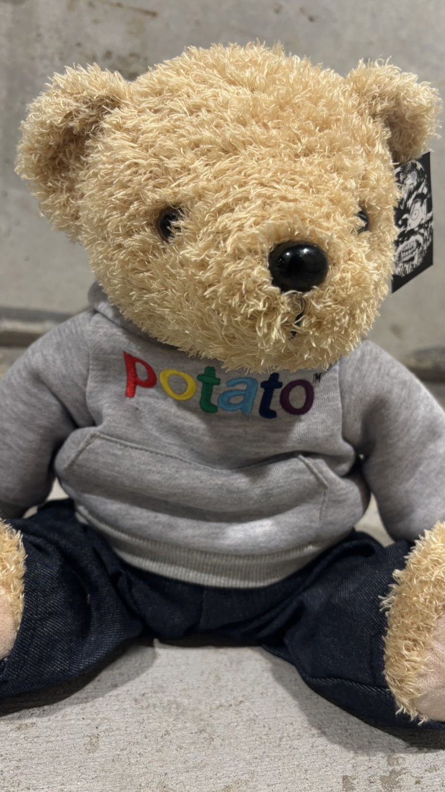 Imran Potato Imran Potato Talking Bear Plush Size ONE SIZE - 2 Thumbnail