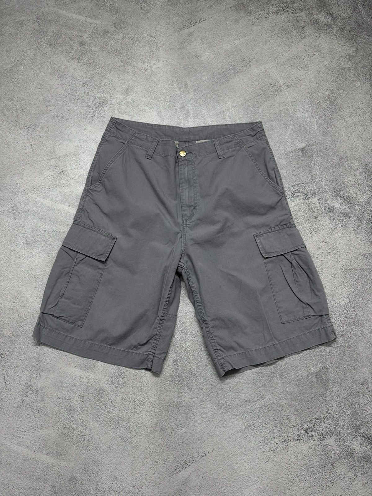 Carhartt Vintage Y2k Carhartt Cargo Shorts Size US 30 / EU 46 - 3 Thumbnail