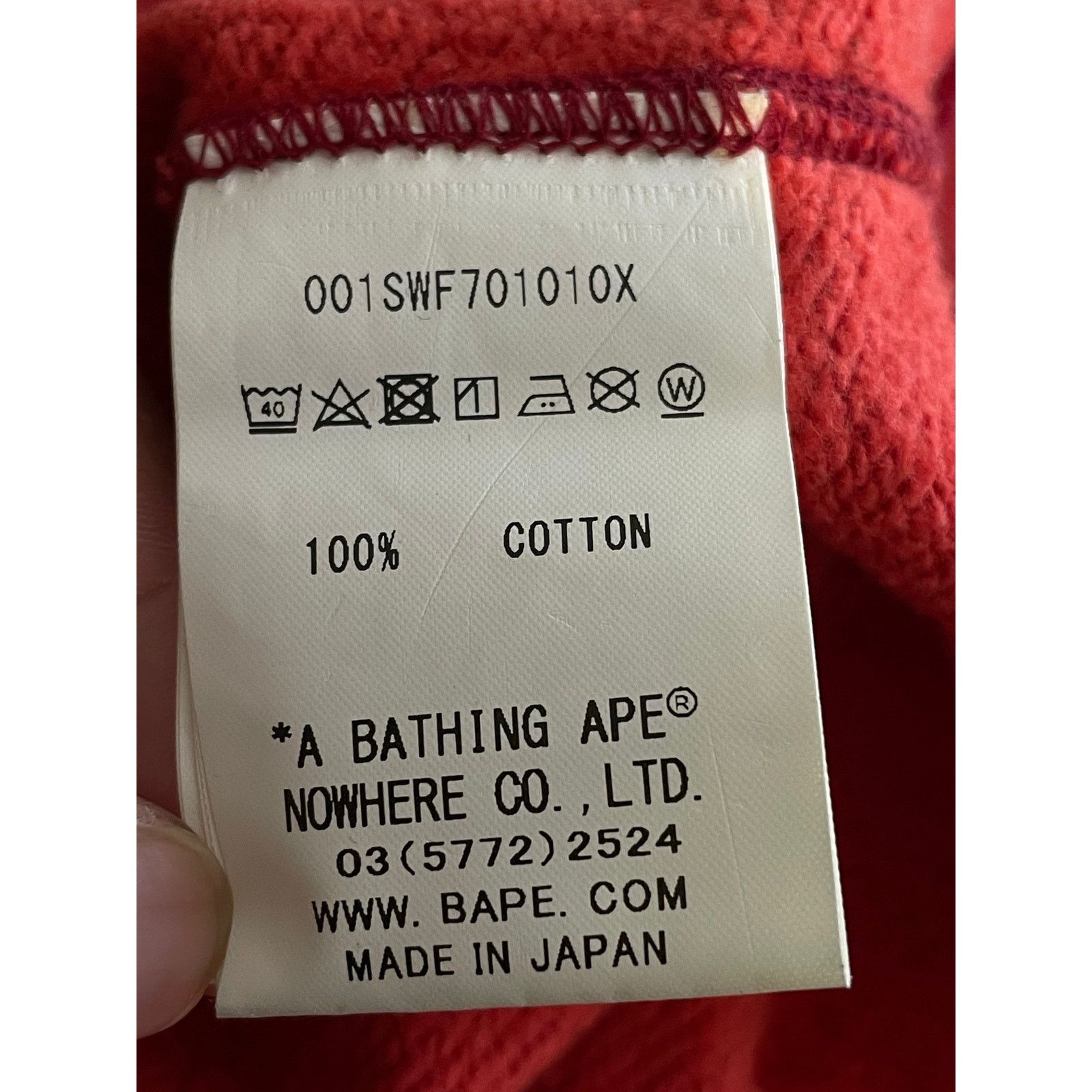 Bape Bape Red Camo Crewneck Size XXL / US 16-18 / IT 52-54 - 4 Thumbnail