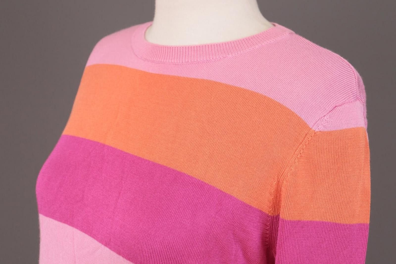 Lauren Ralph Lauren Lauren Ralph Lauren Multicolor Striped Jumper Sweater Size L Size L / US 10 / IT 46 - 6 Thumbnail