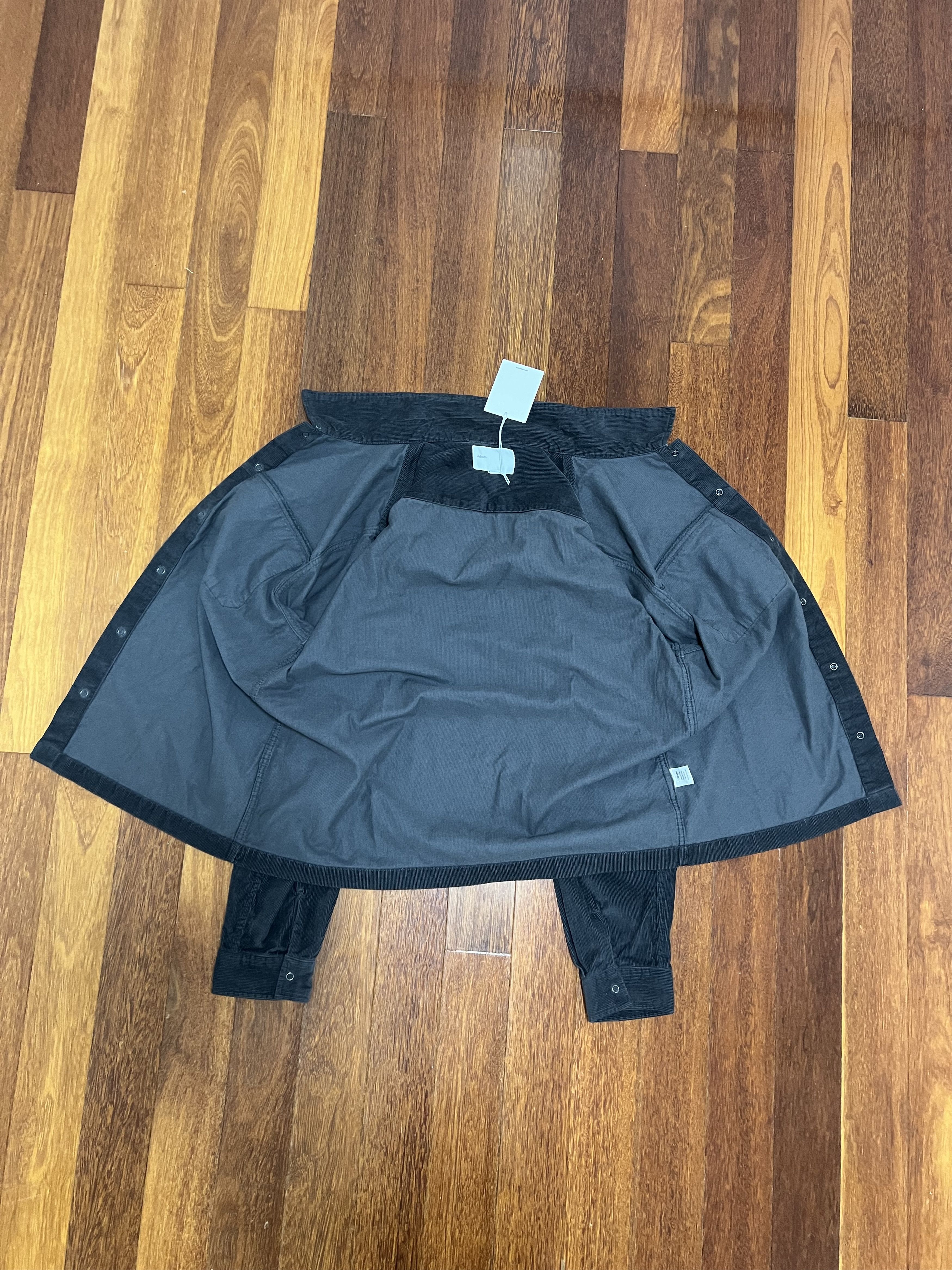 Adsum 💚 Adsum 14W Corduroy Workshirt Charcoal Medium NEW Size US M / EU 48-50 / 2 - 7 Thumbnail